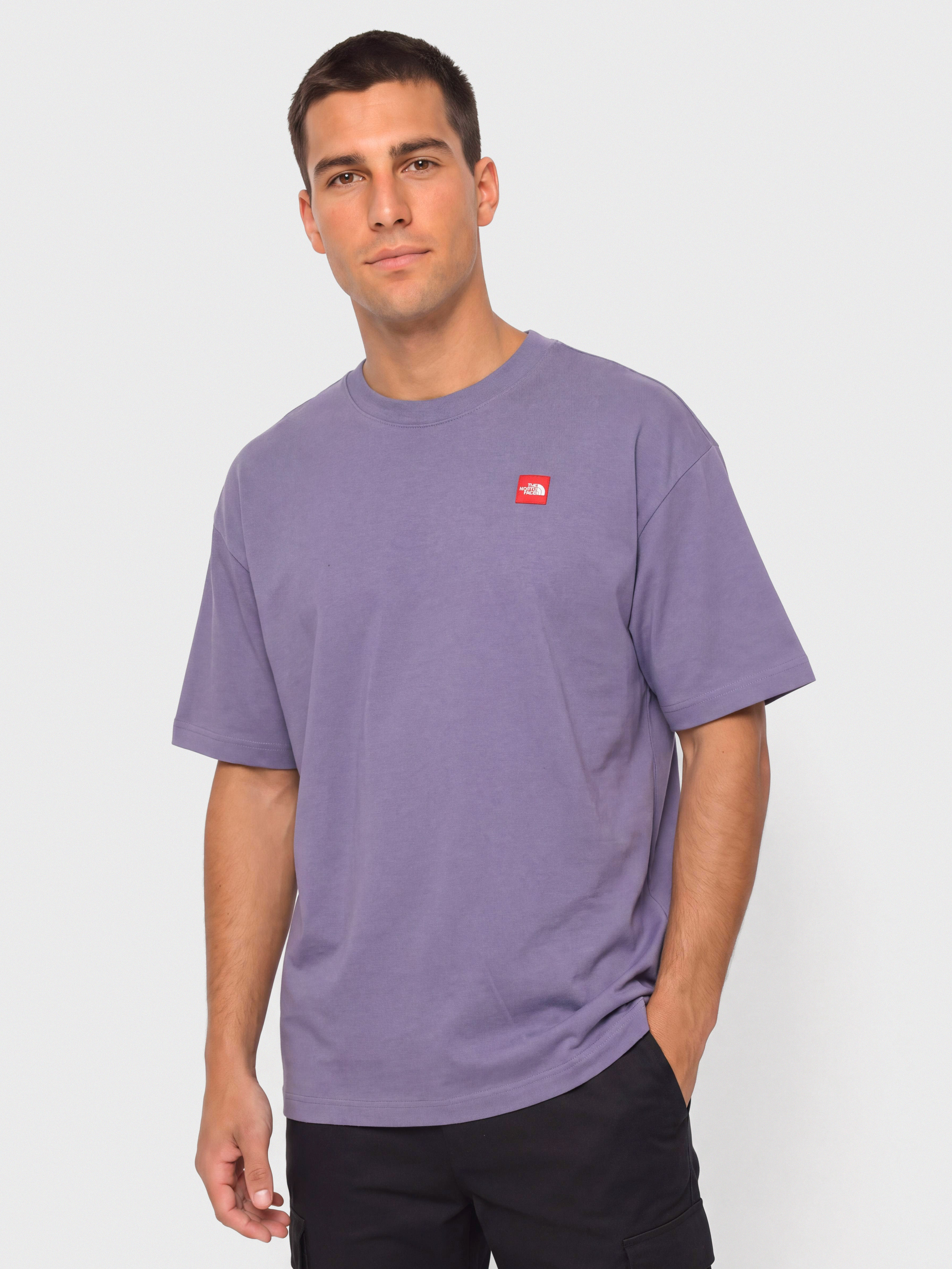 Tričko The North Face Red Box (grounded plum)