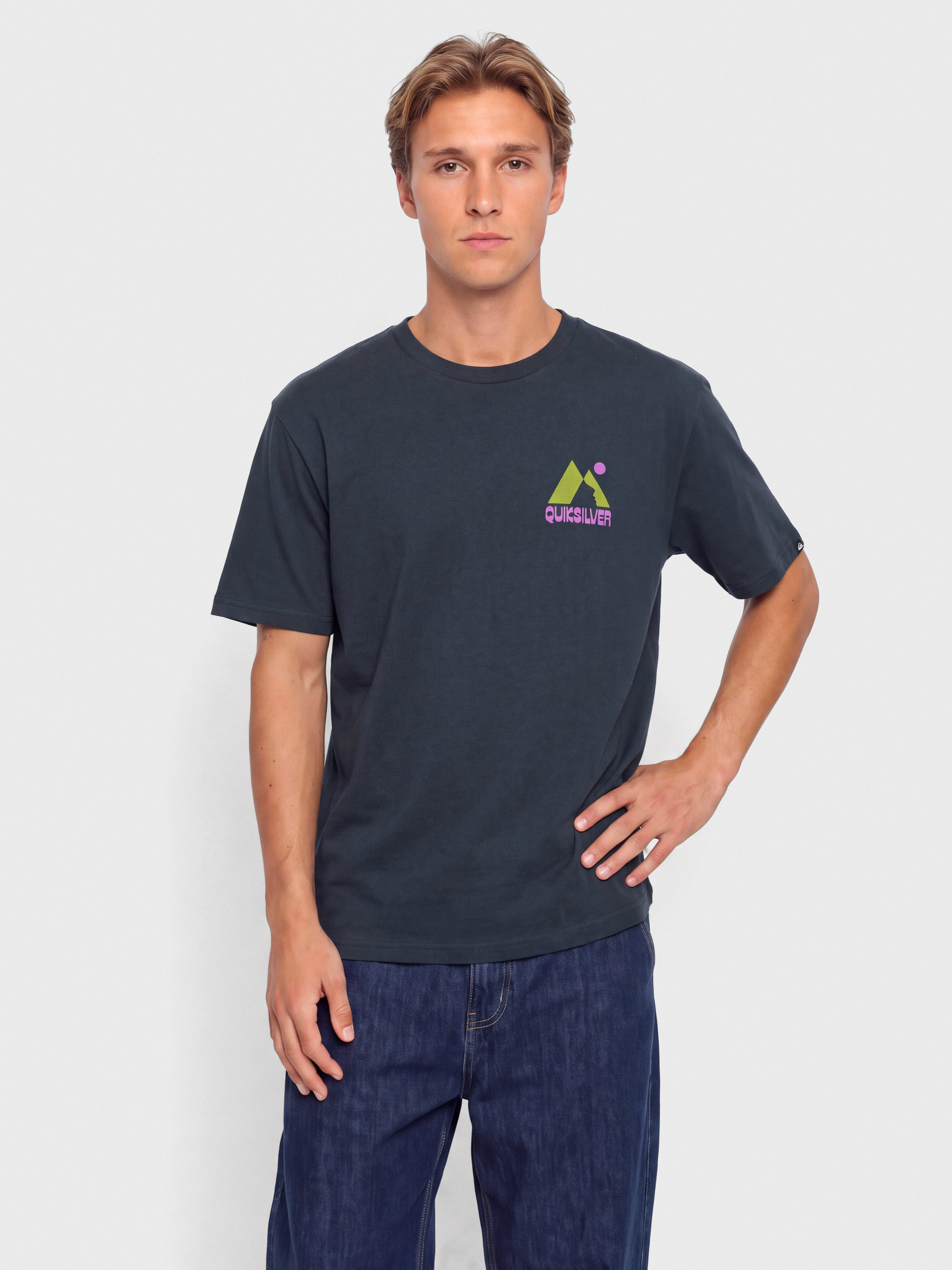 Tričko Quiksilver Peak (dark navy)