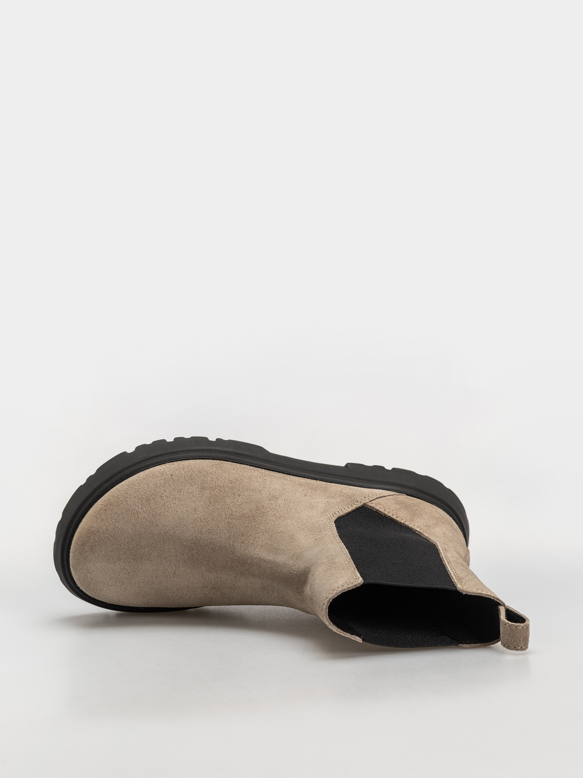 Boty Birkenstock Theda Chelsea Suede Leather Narrow Wmn (taupe)
