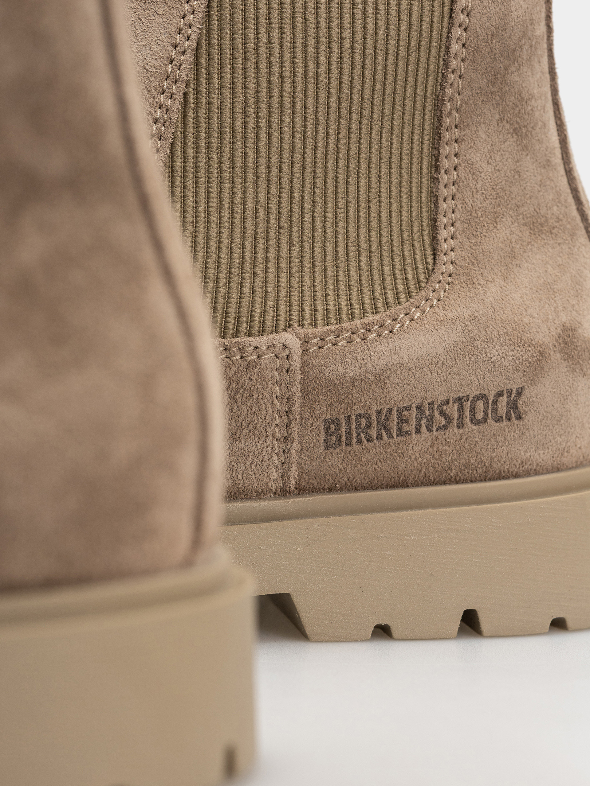 Boty Birkenstock Highwood Suede Leather Narrow (taupe)