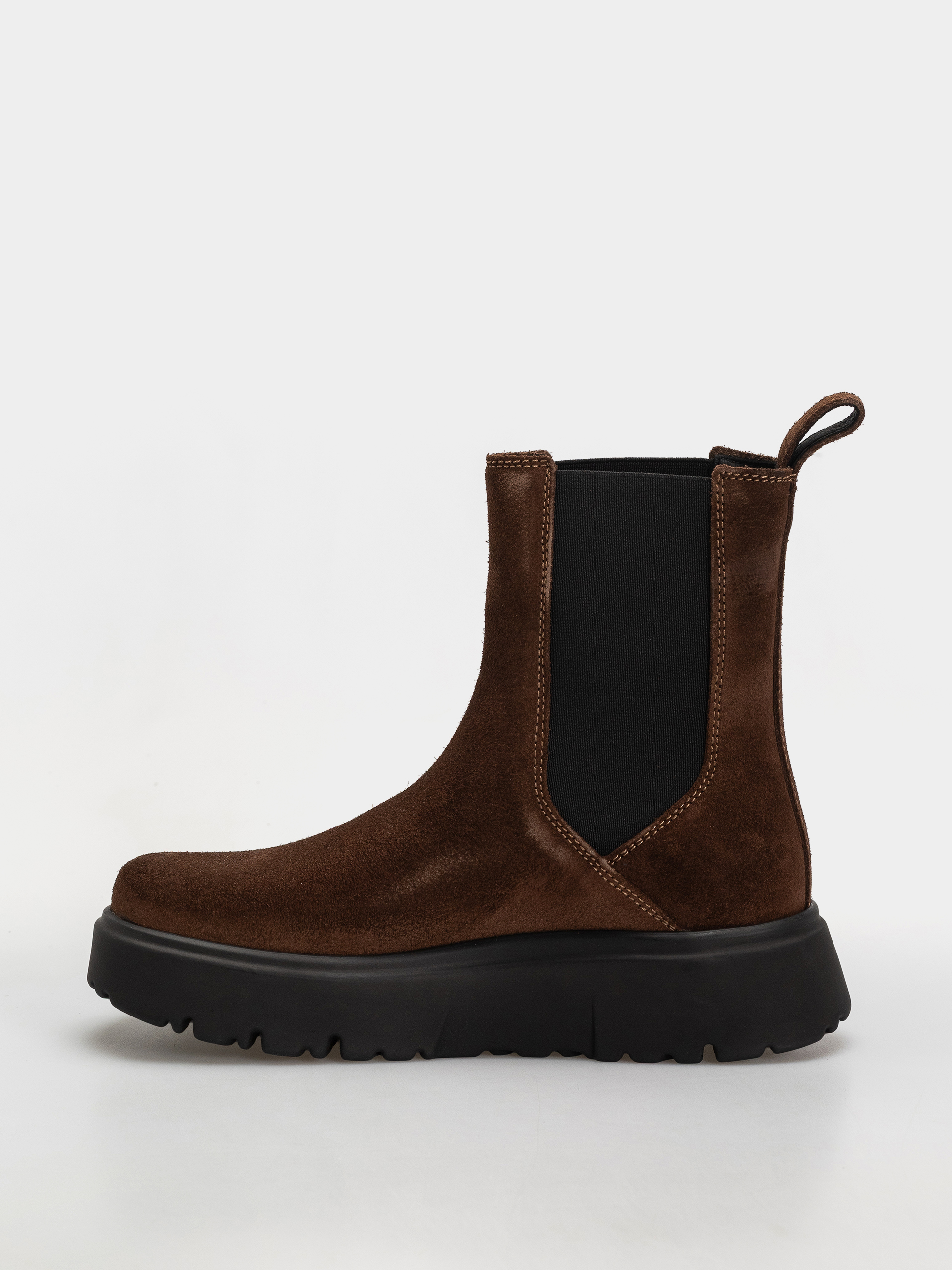 Boty Birkenstock Theda Chelsea Suede Leather Narrow Wmn (carafe)