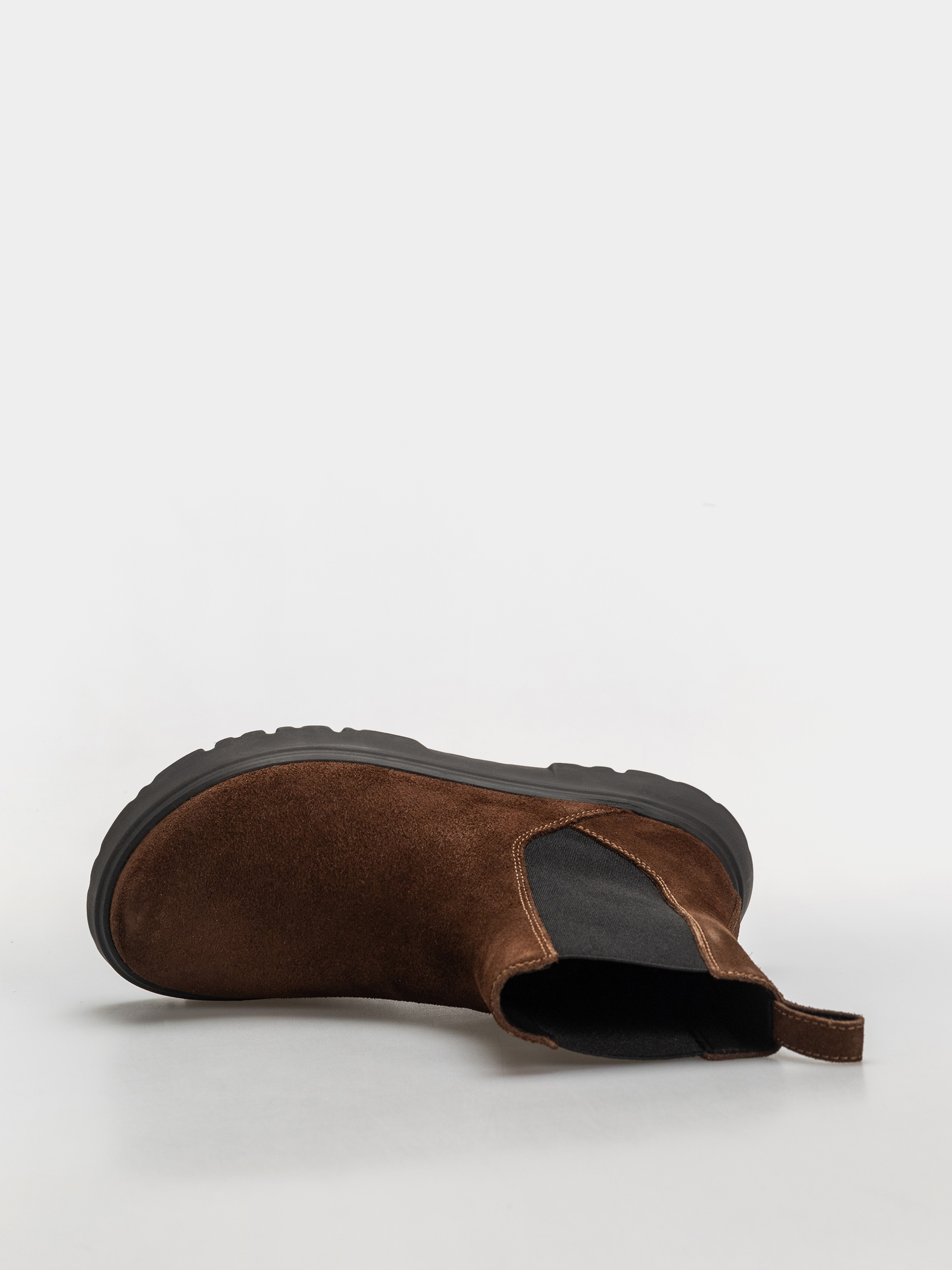 Boty Birkenstock Theda Chelsea Suede Leather Narrow Wmn (carafe)