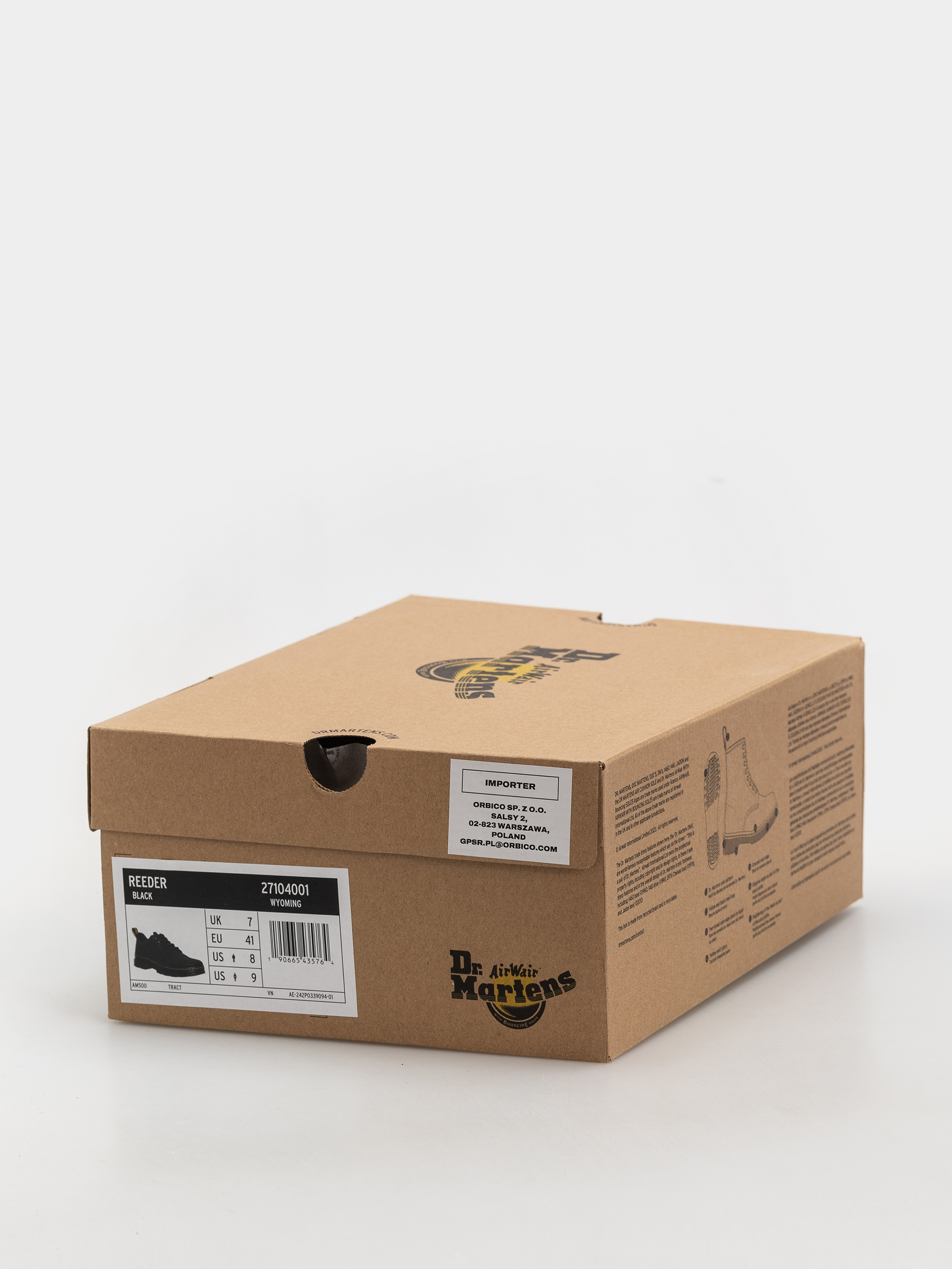 Boty Dr. Martens Reeder Leather (black)
