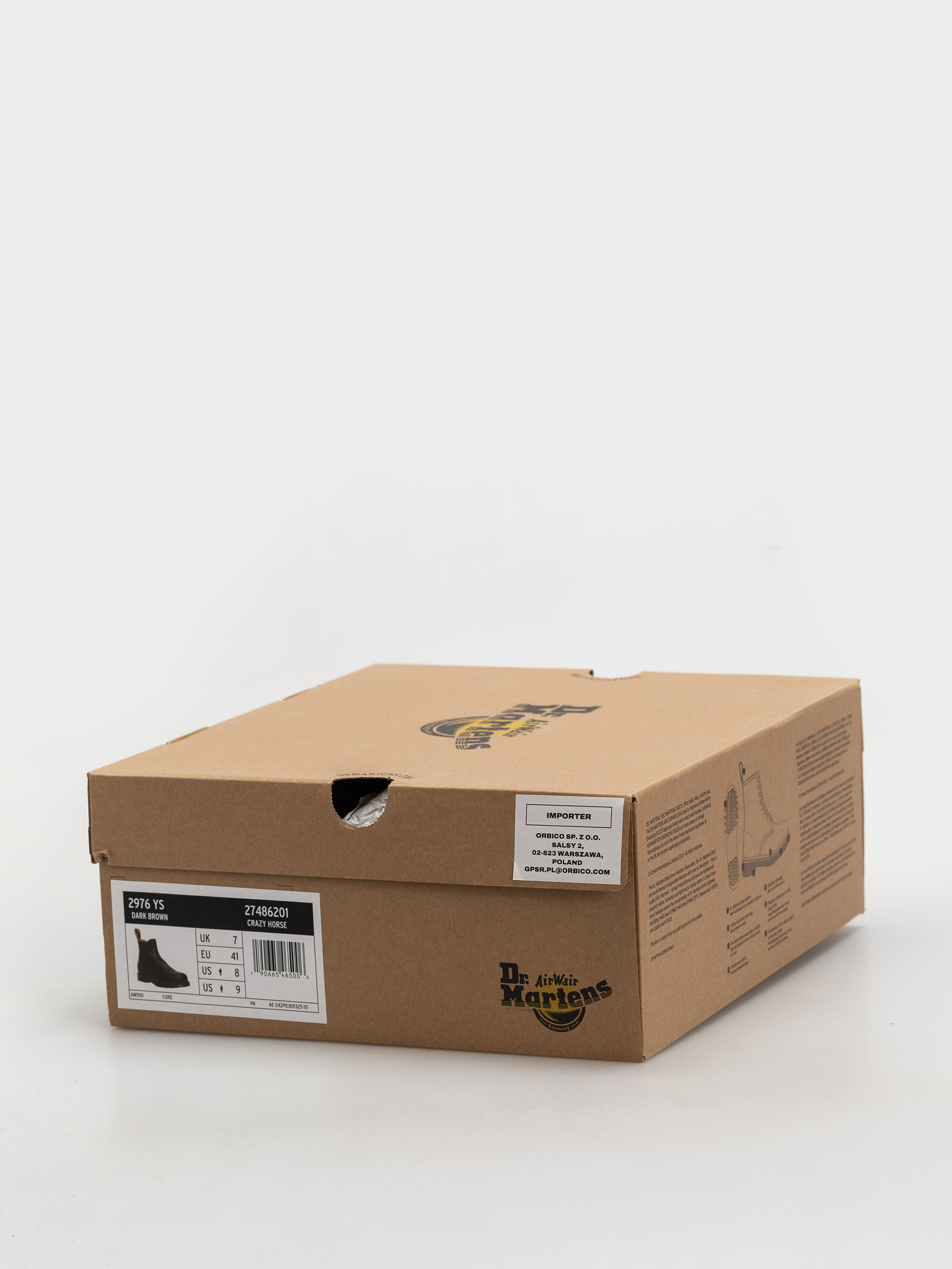 Boty Dr. Martens 2976 YS (dark brown)