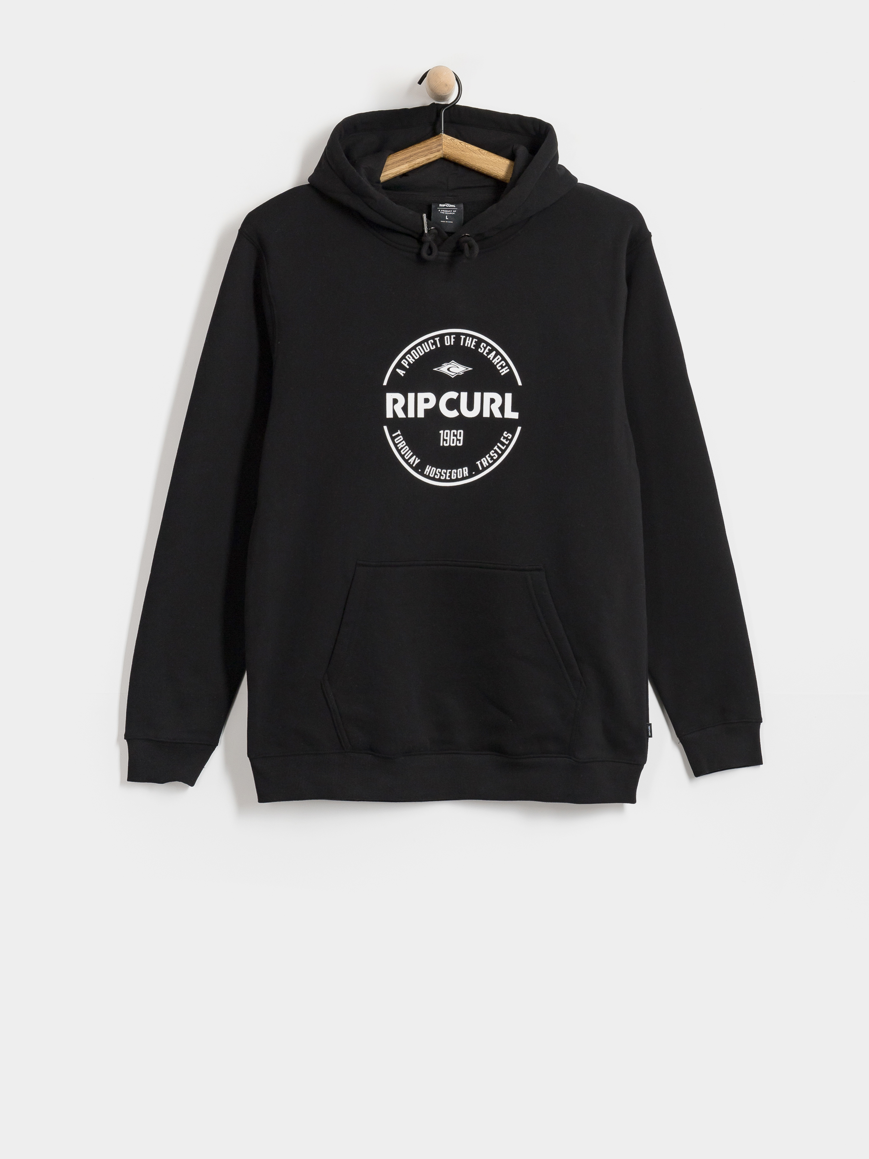 Mikina s kapucu00ed Rip Curl Staple HD (black)