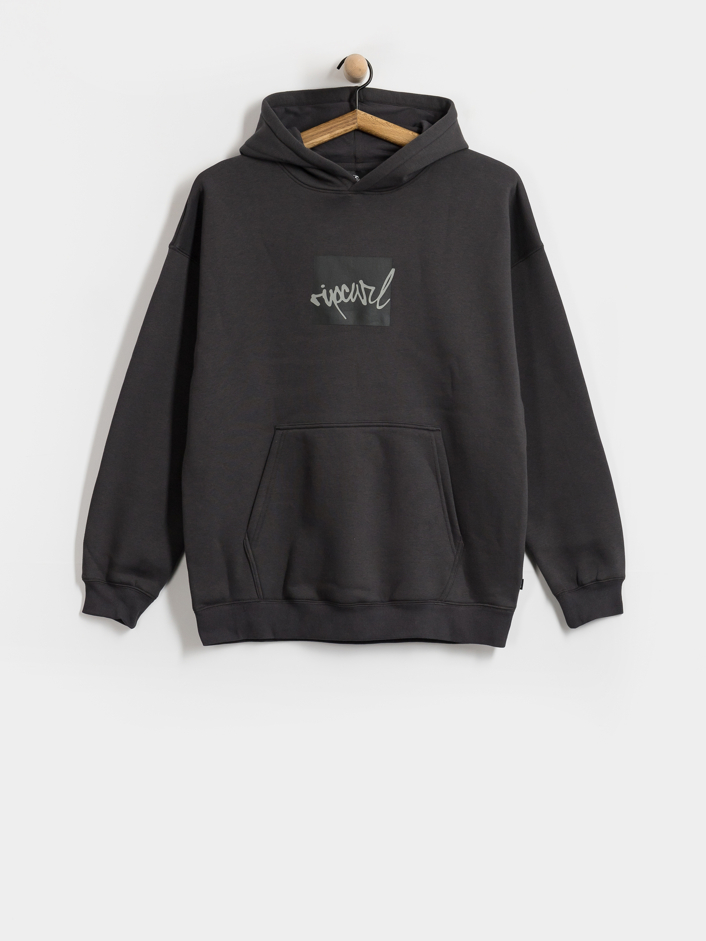 Mikina s kapucí Rip Curl Rip Script Icon HD (washed black)
