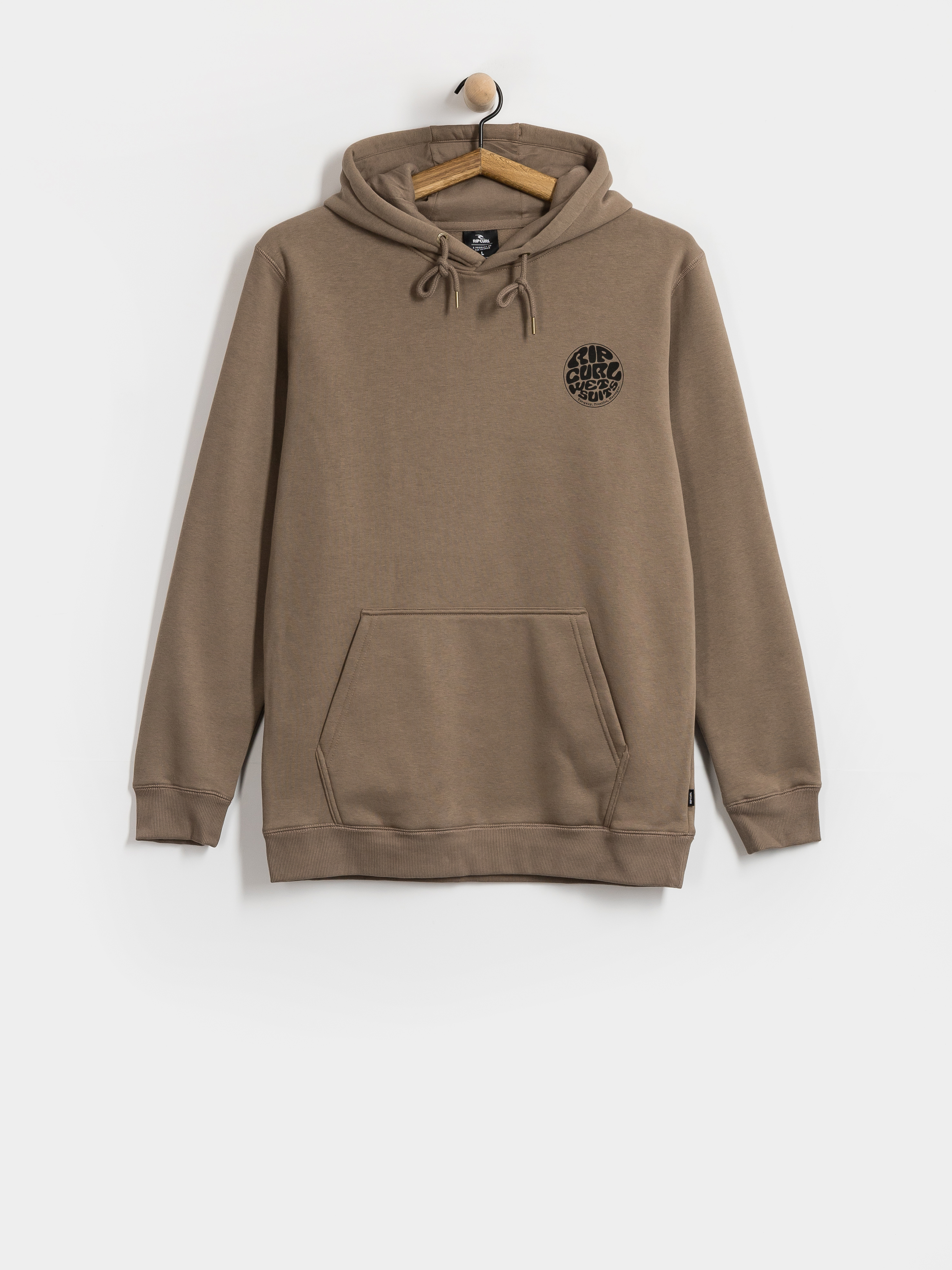 Mikina s kapucí Rip Curl Wetsuit Icon HD (walnut)