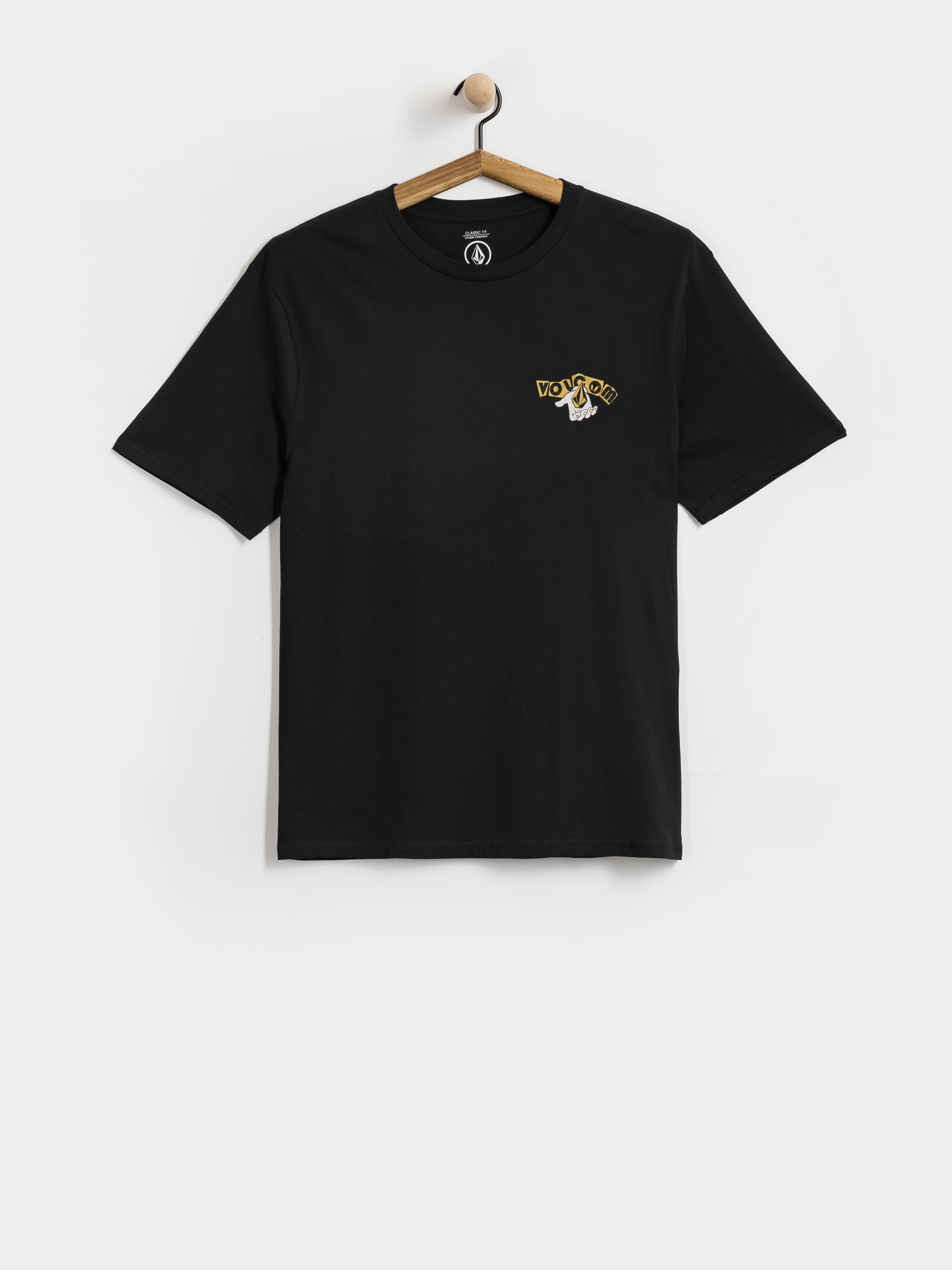 Tričko Volcom Stony Ball Bsc (black)