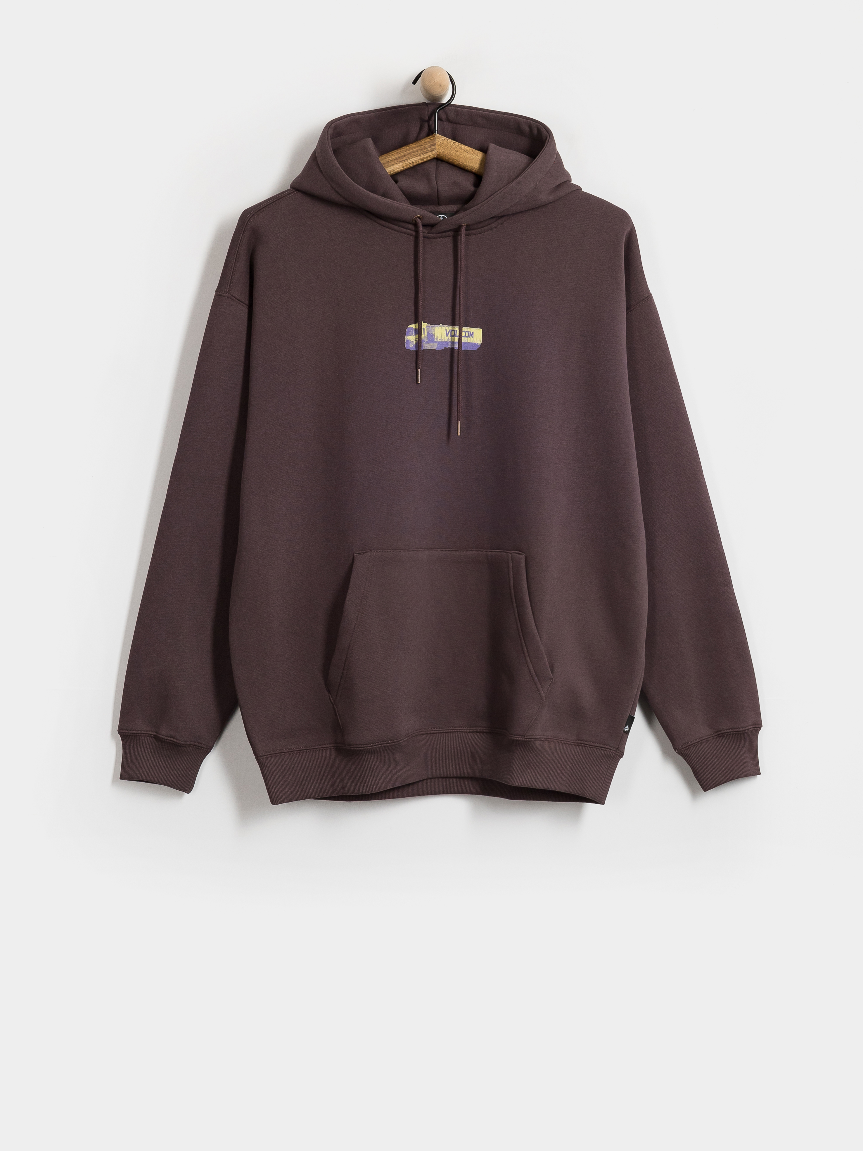 Mikina s kapucí Volcom Stone Convoyer HD (raisin)