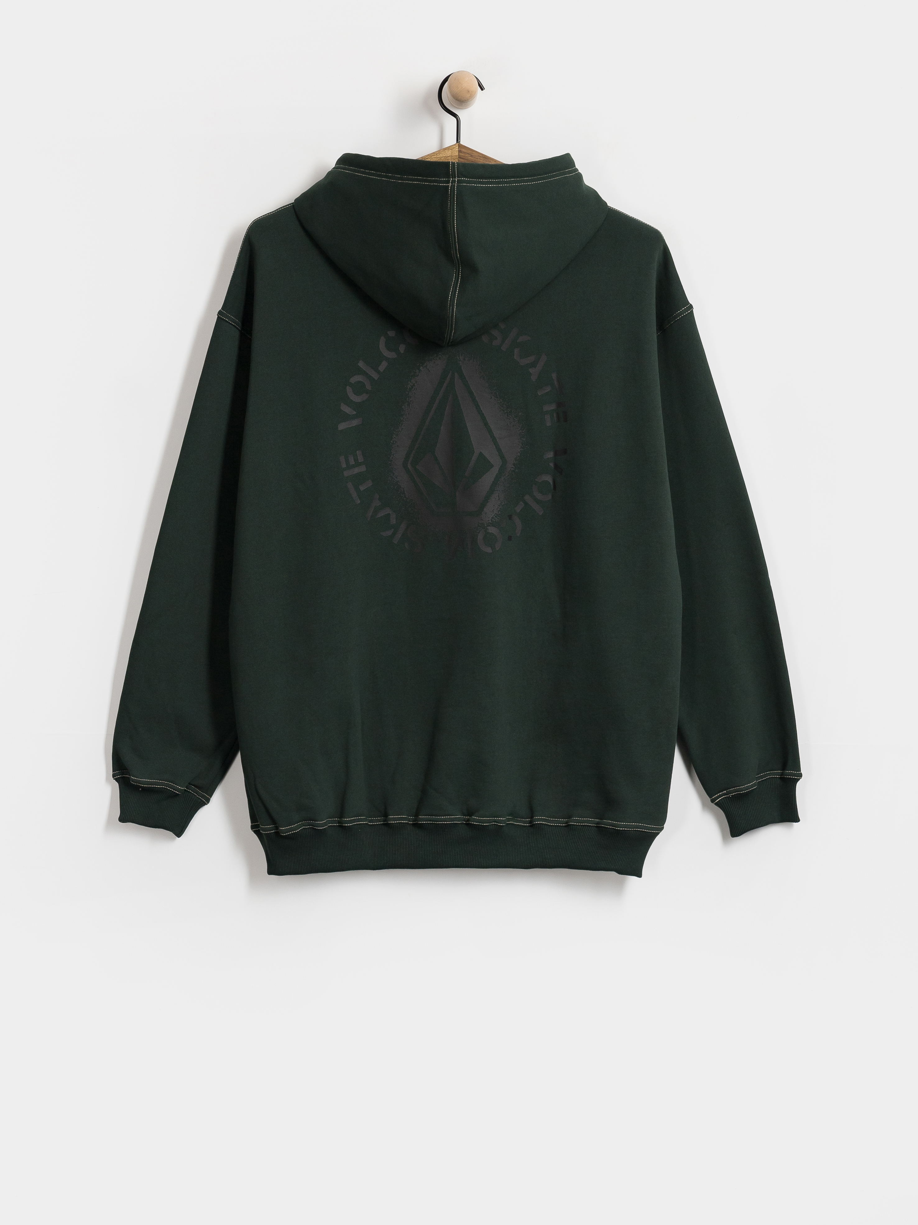 Mikina Volcom Skidder HD (scarab)