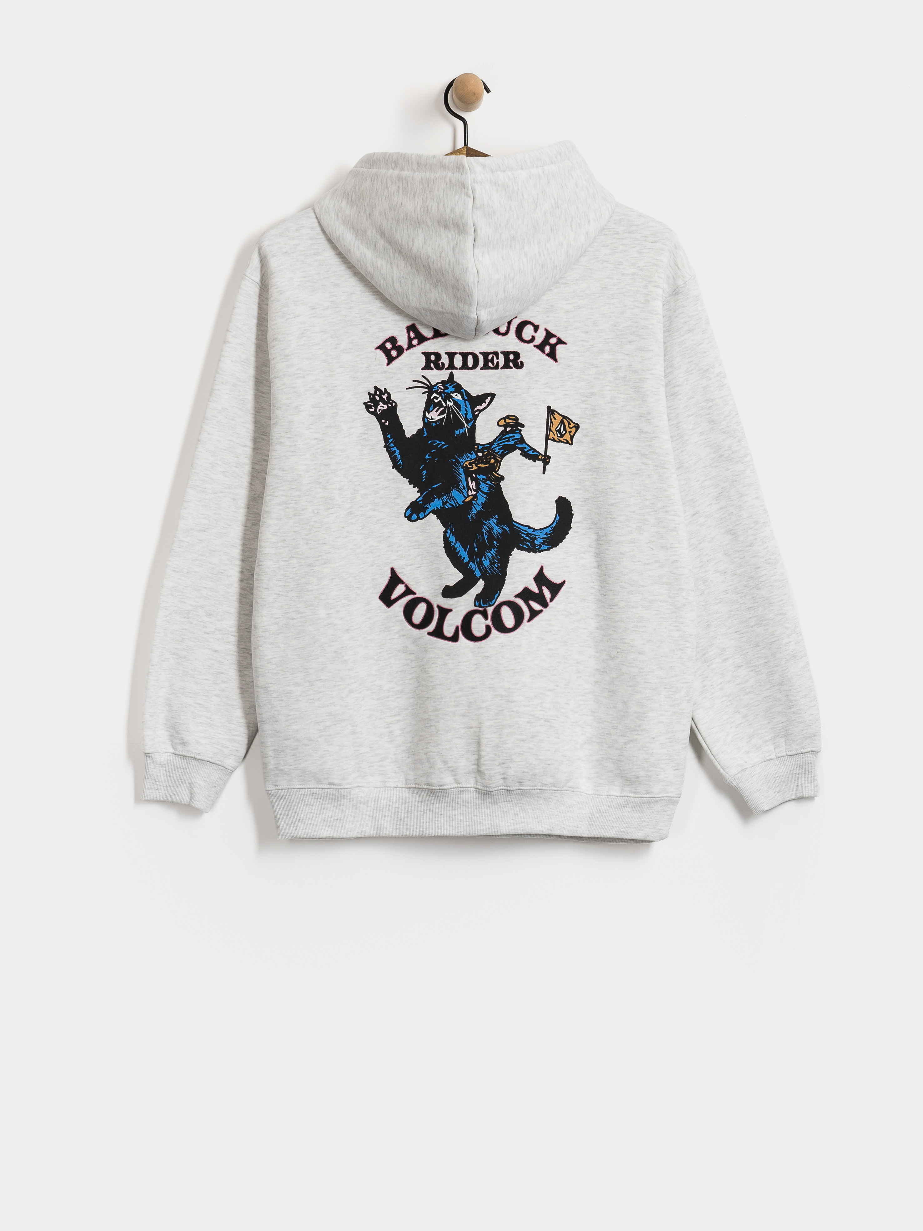 Mikina s kapucu00ed Volcom Noder HD (bone heather)