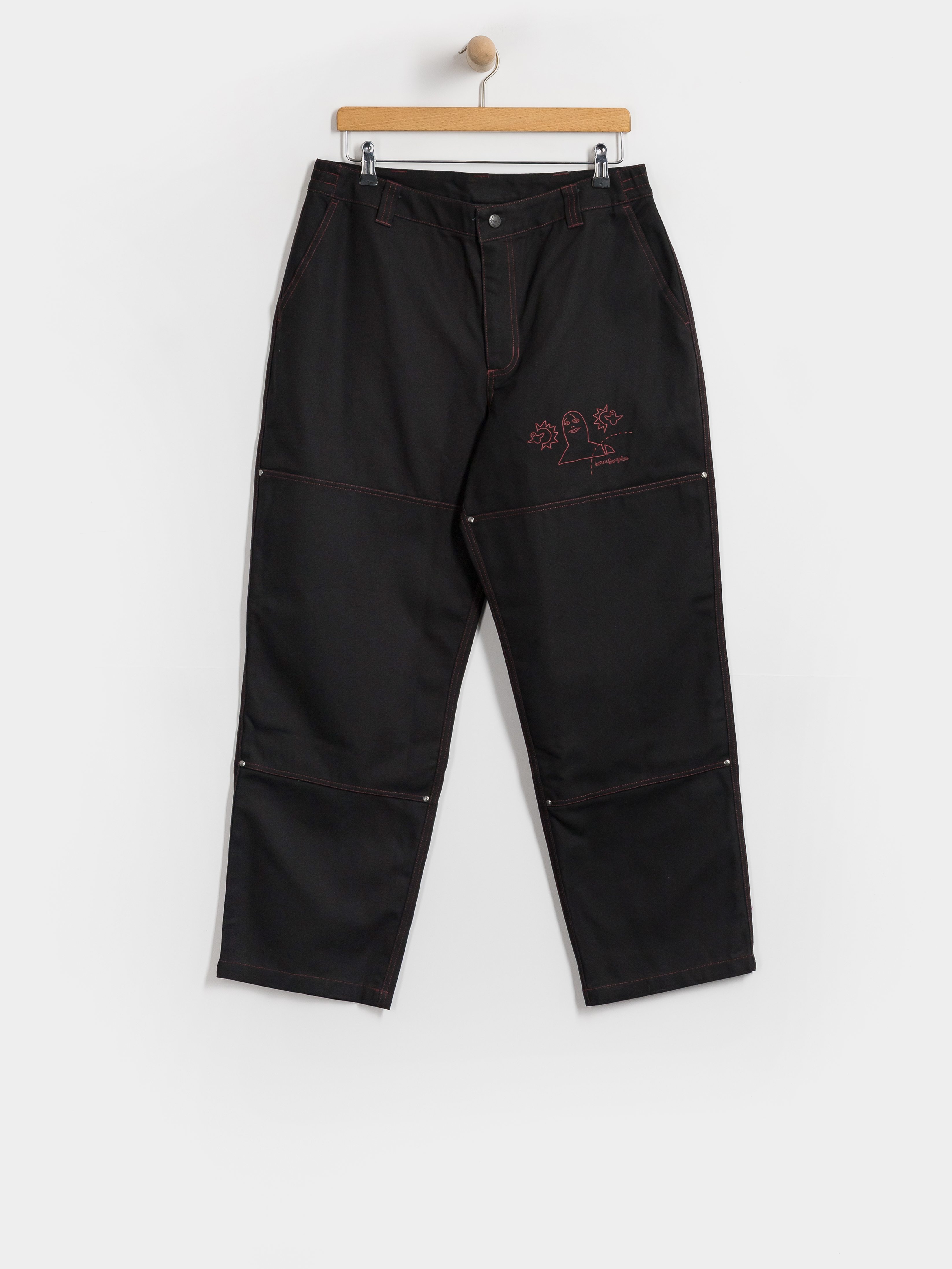 Kalhoty adidas Gonz (black/shared)