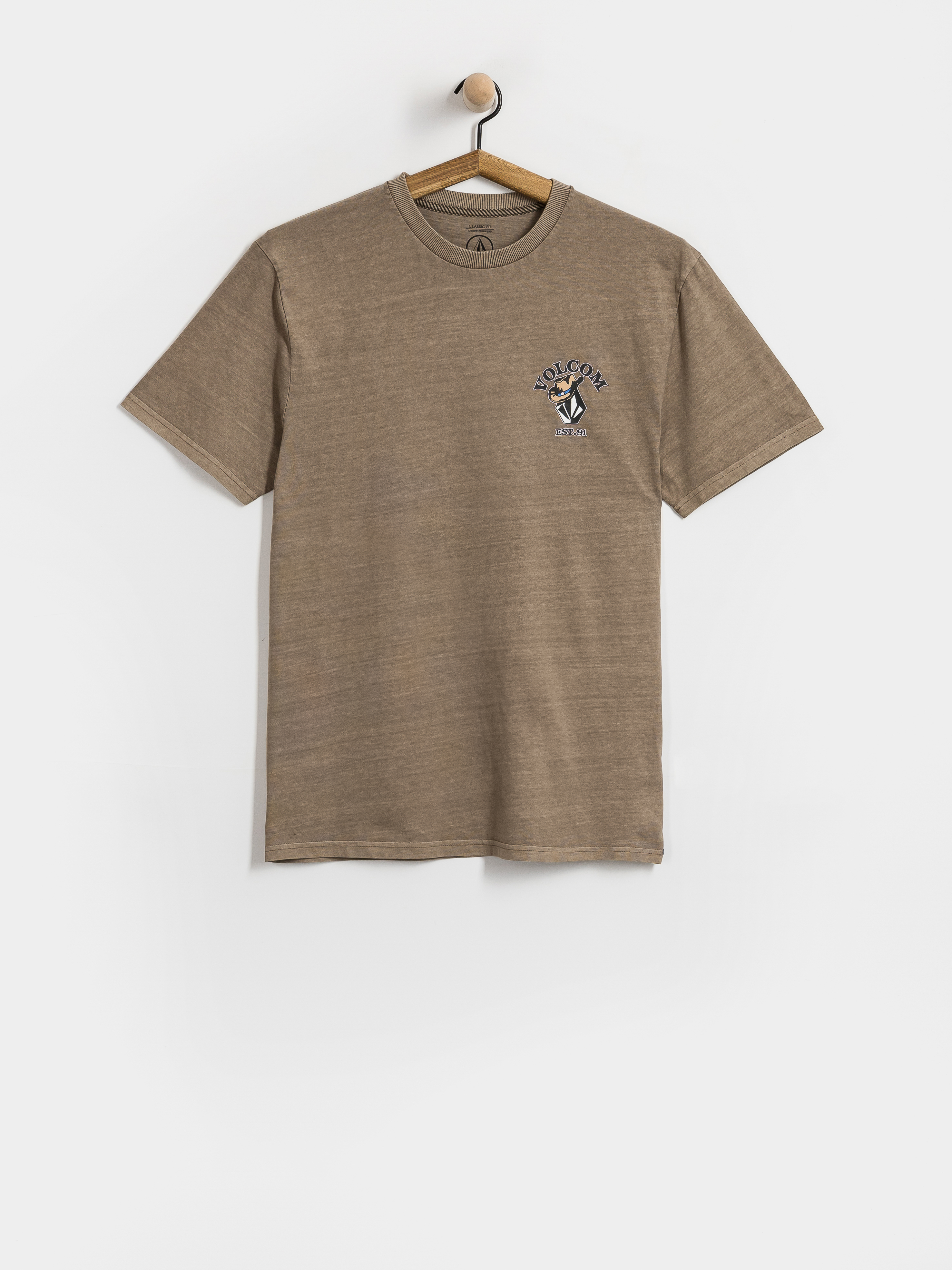 Tričko Volcom Bad Luck (earth)