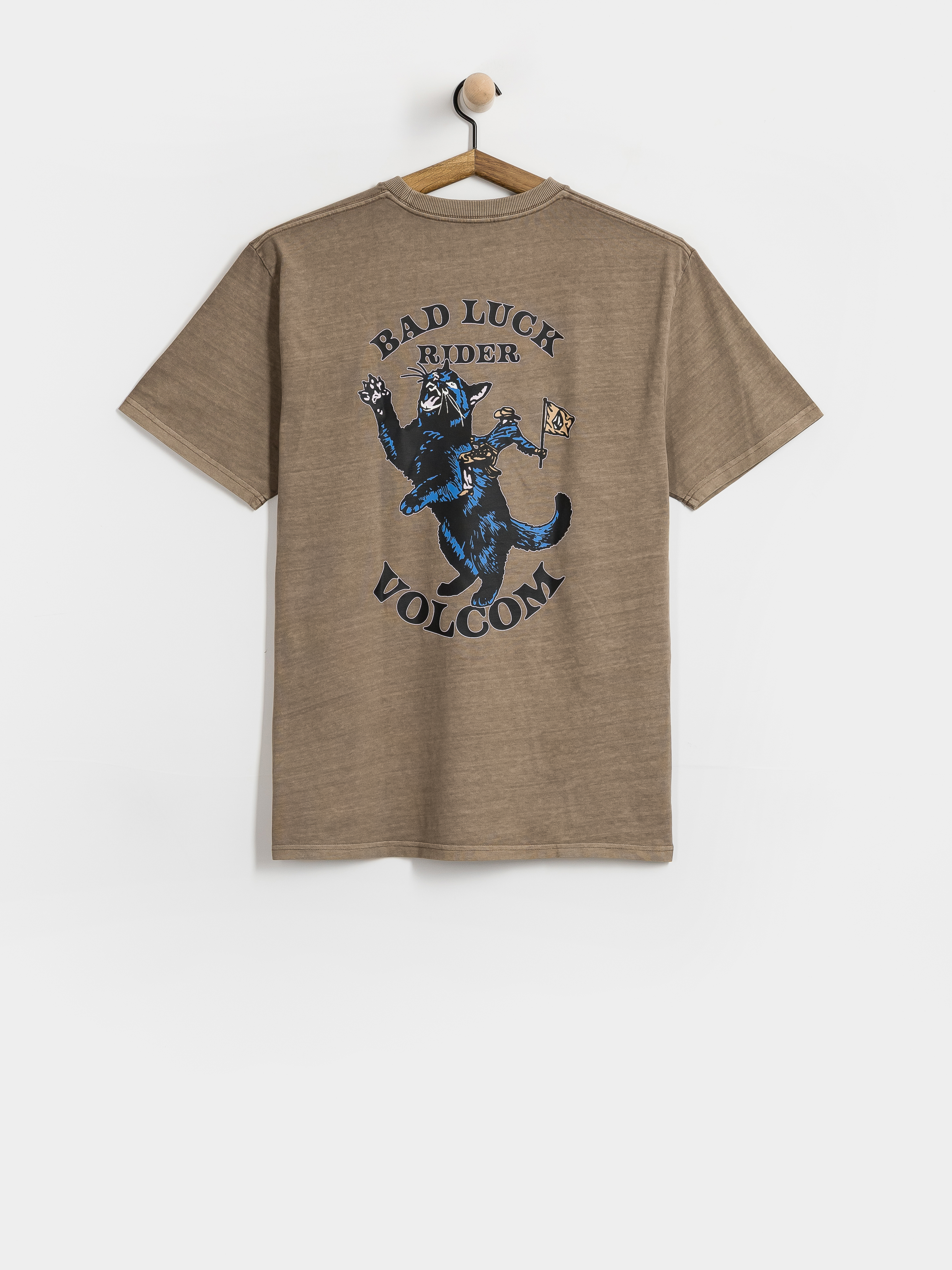 Tričko Volcom Bad Luck (earth)