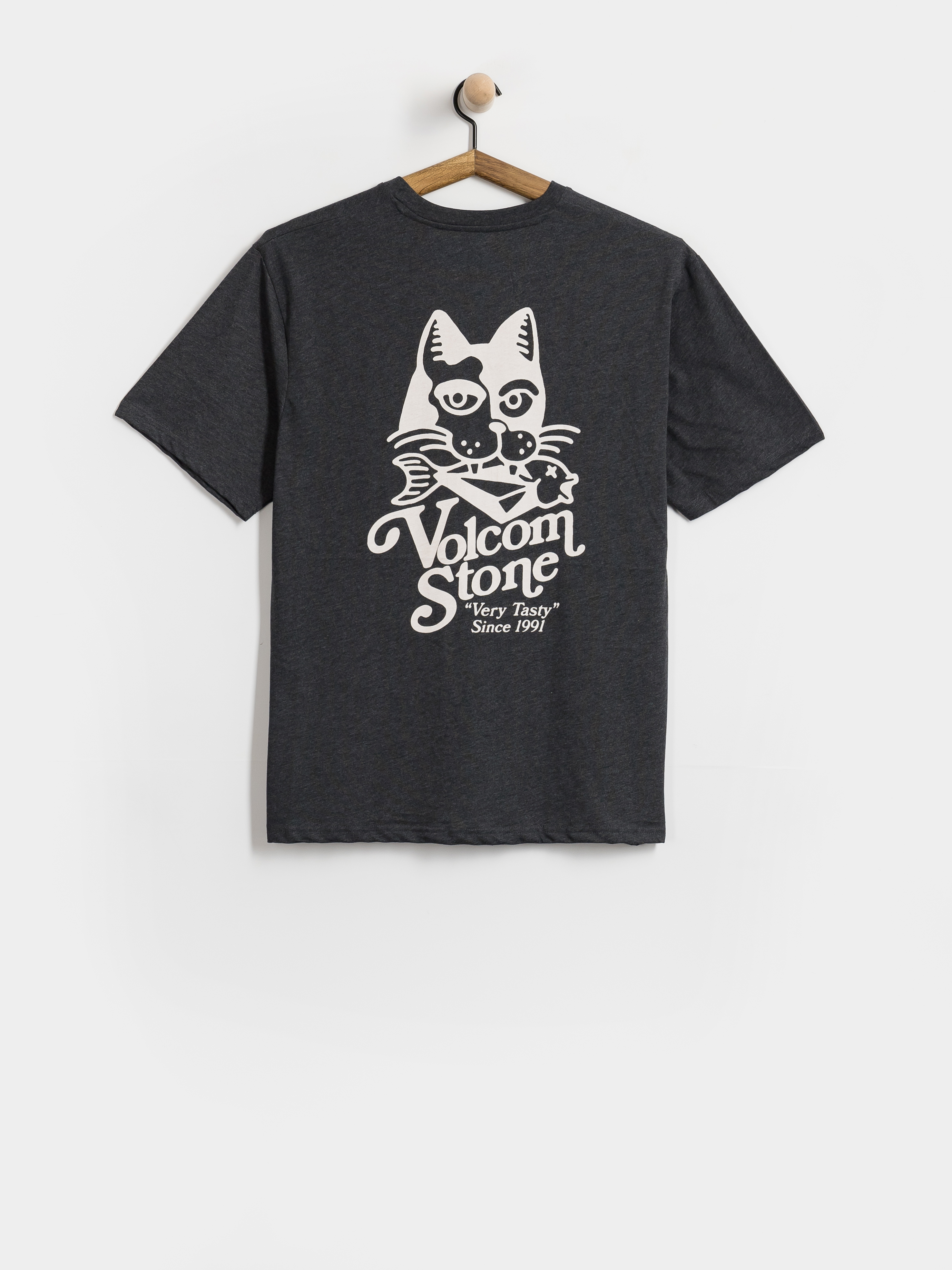 Tričko Volcom Tasty Hth (heather black)