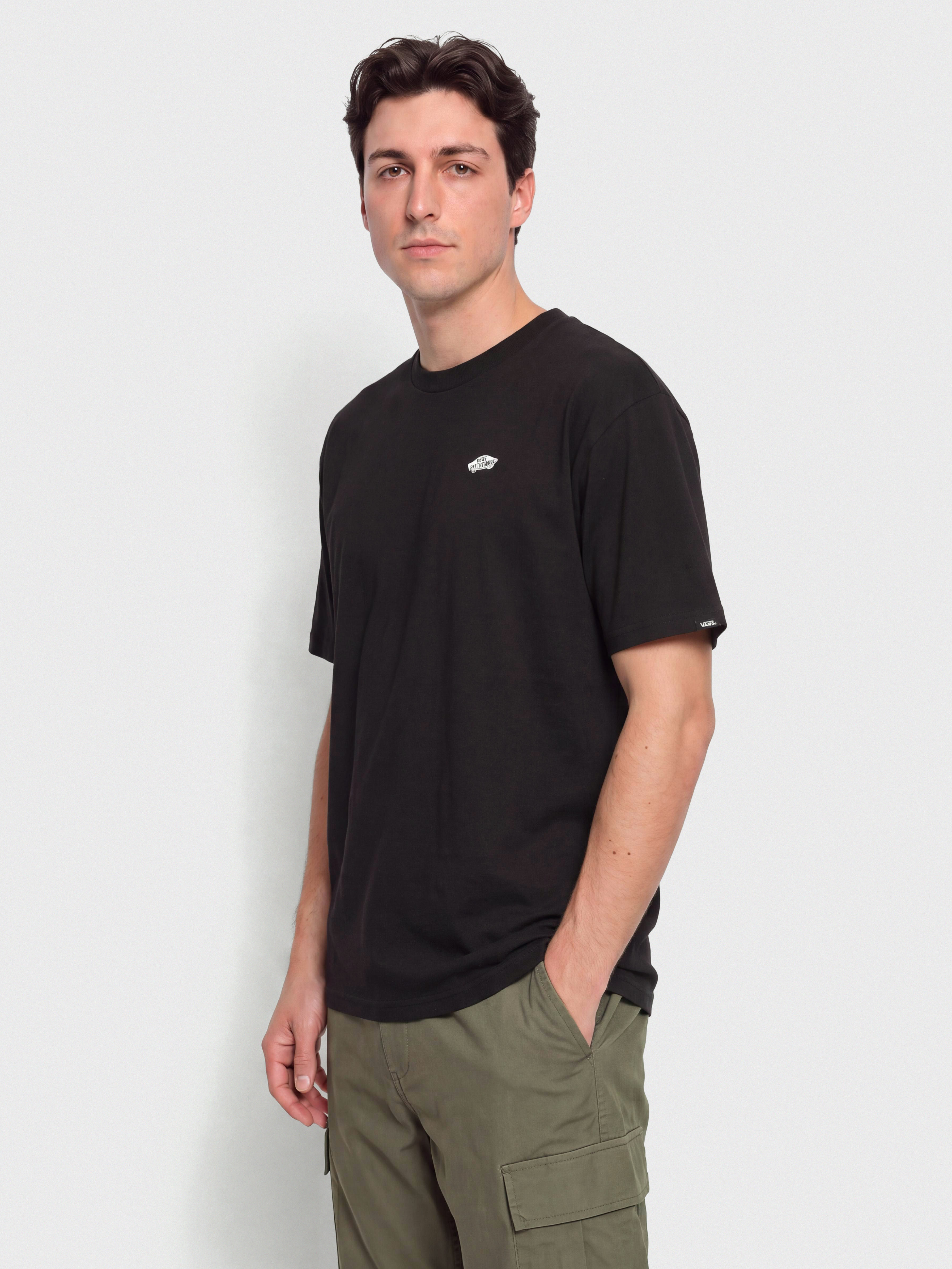 Tričko Vans Style 76 II Loose (black/white)