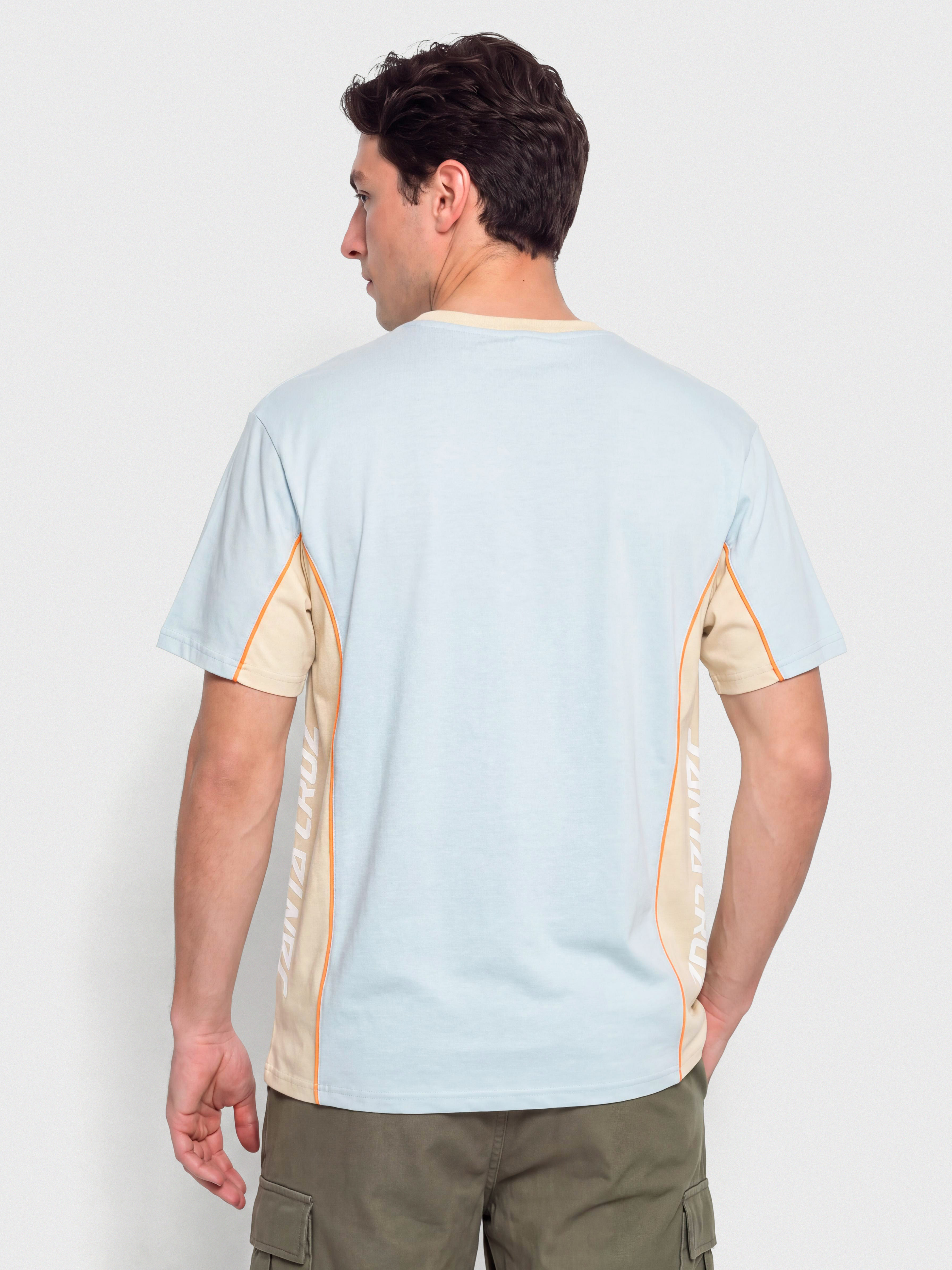 Tričko Santa Cruz Strip Racer (fresh blue/blond wood)