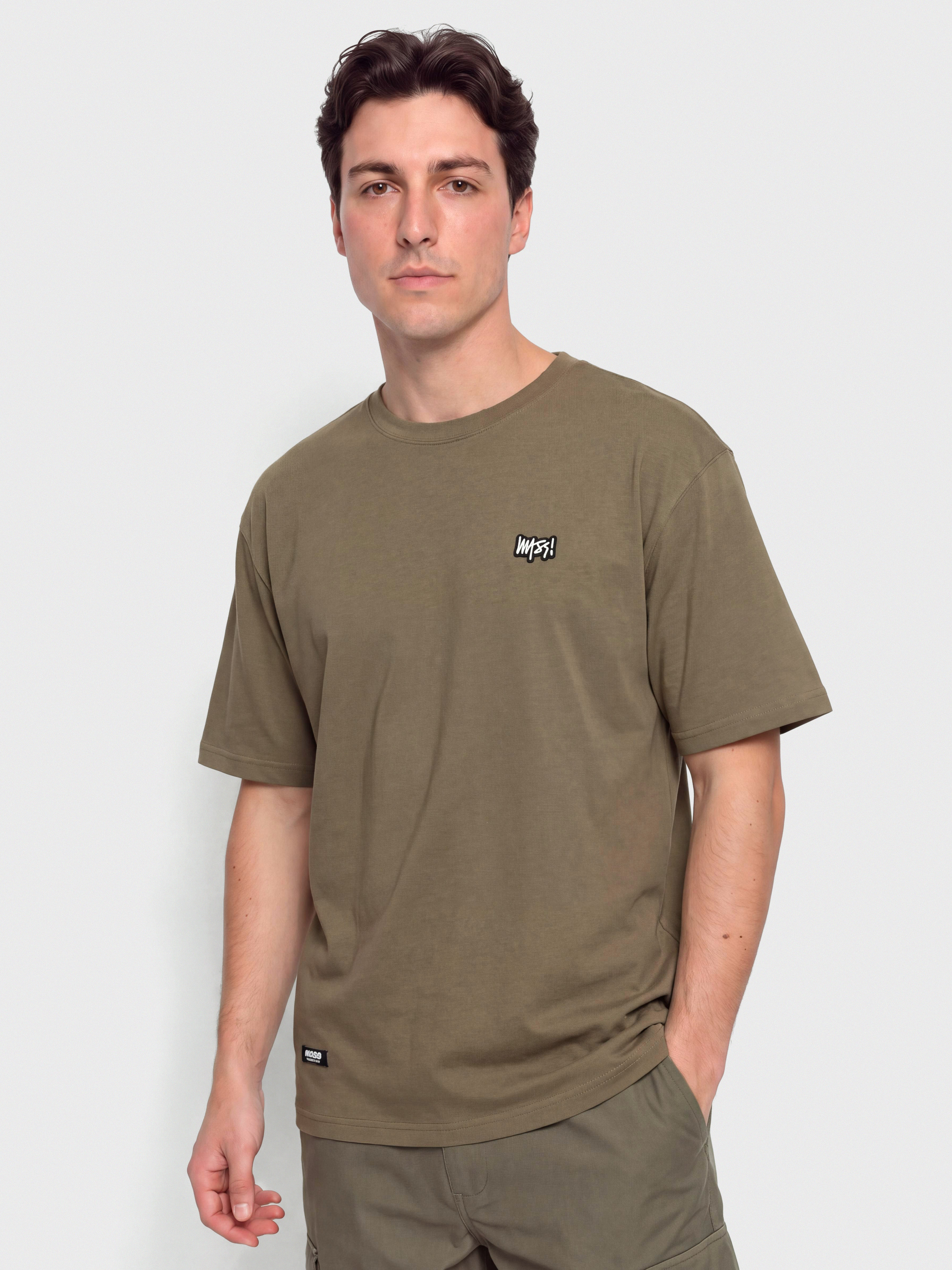 Tričko MassDnm Signature Patch (brown)