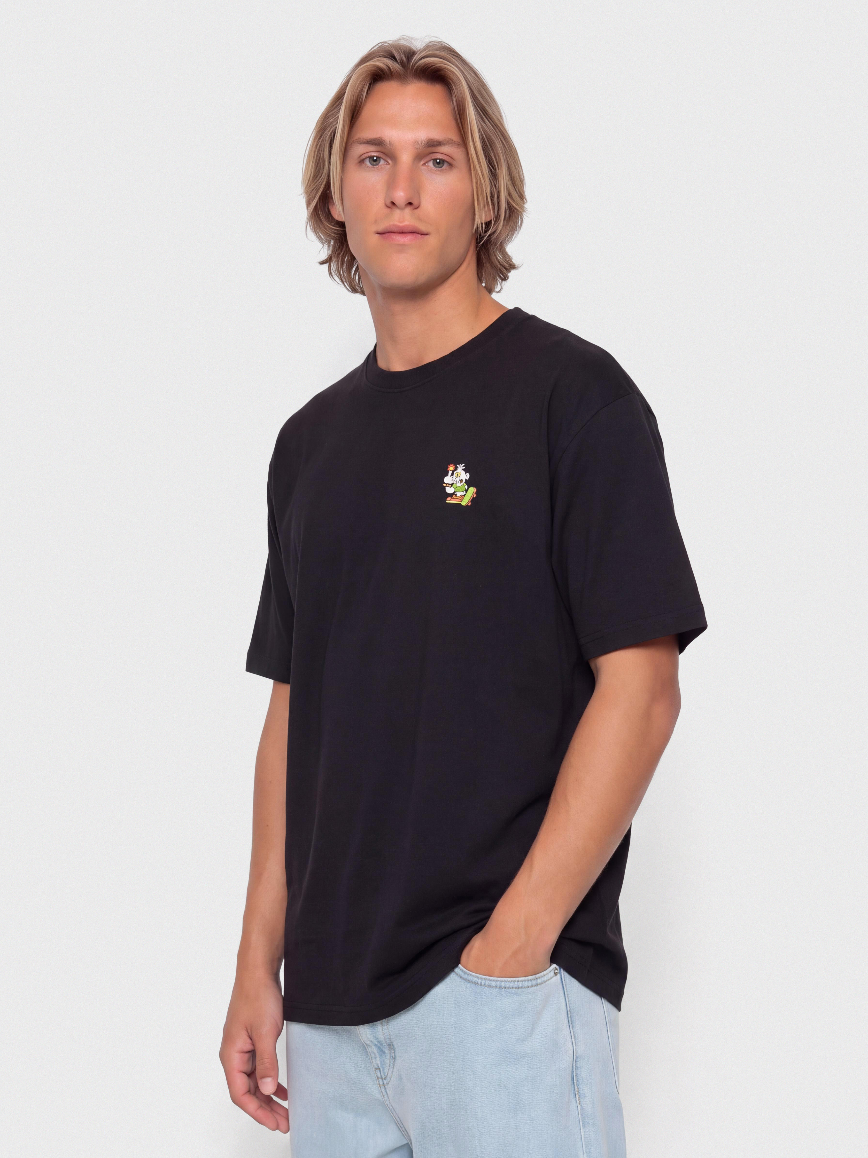Tričko Iriedaily Pissoff (black)