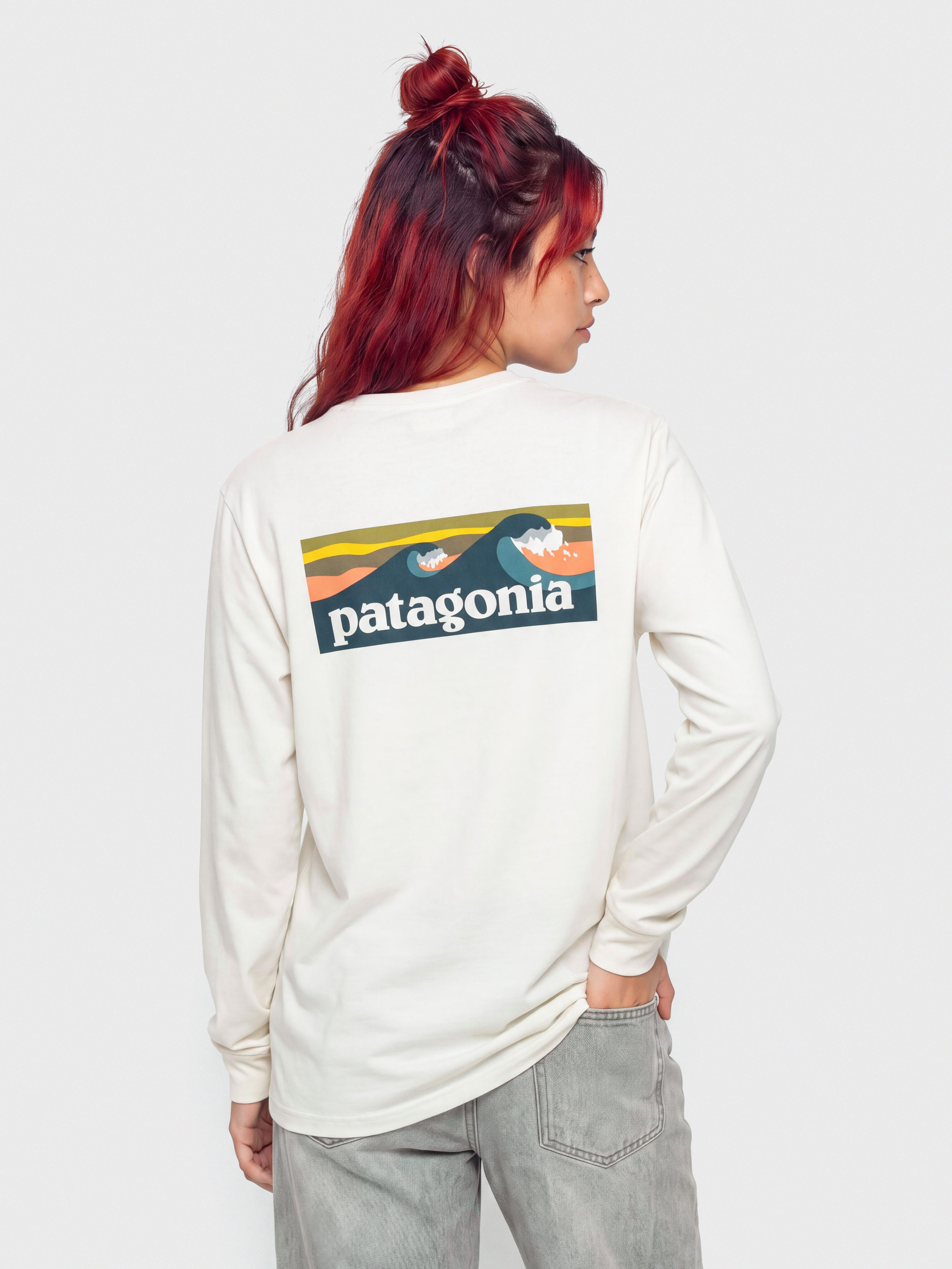 Triko Patagonia Cap Cool Daily Boardshort Logo Wmn