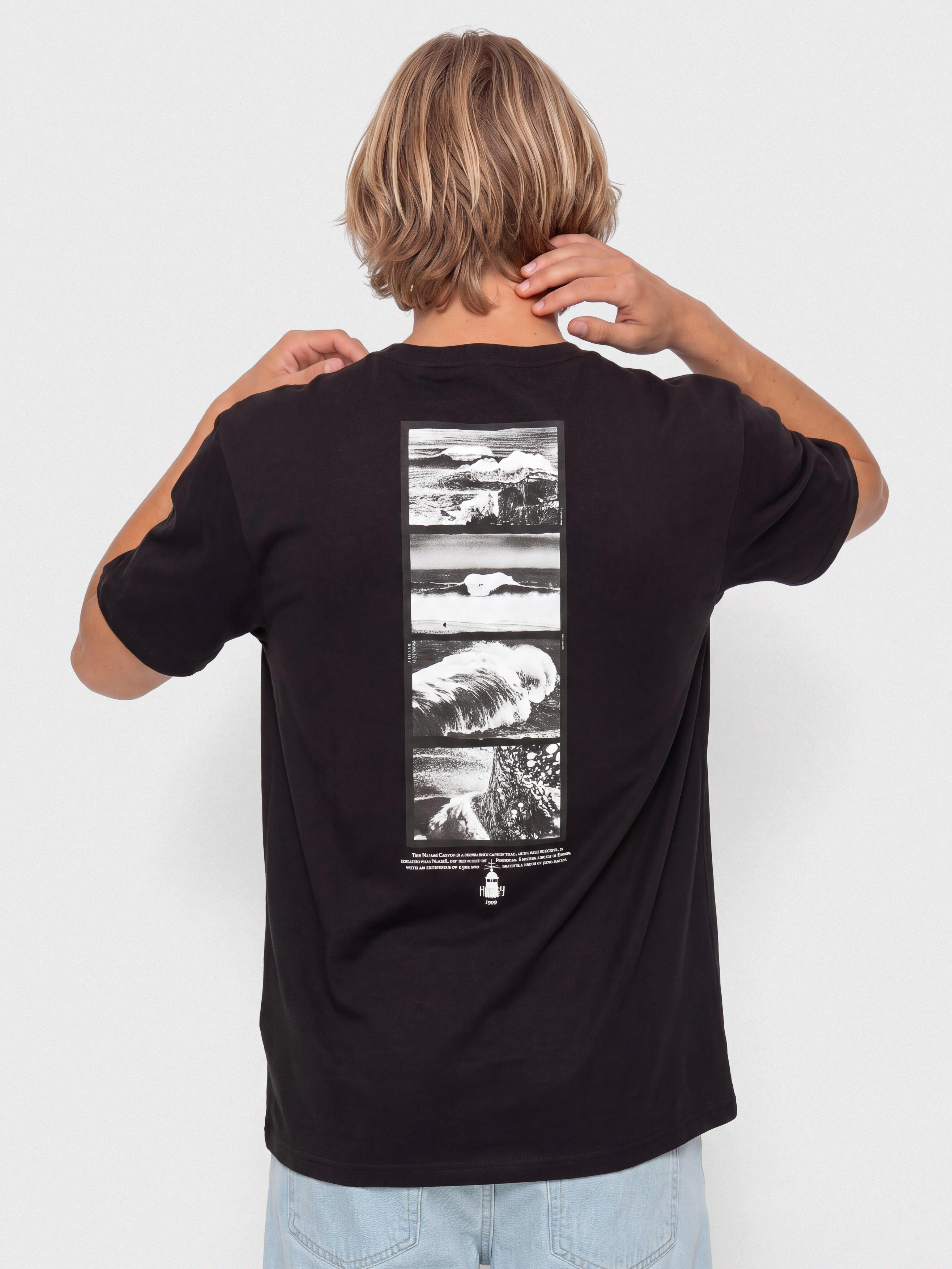 Tričko Hurley Nazare Sqns (black)