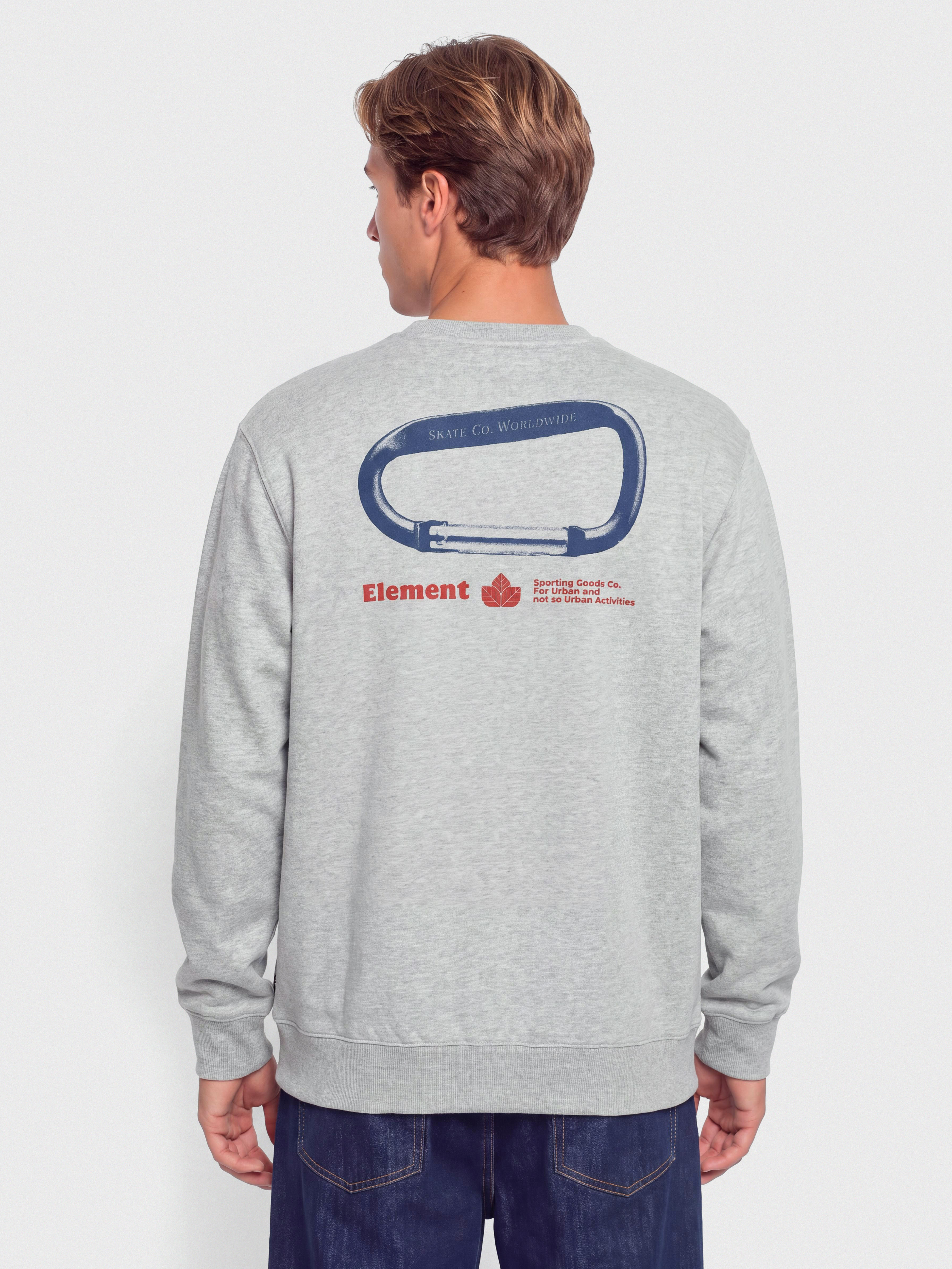 Mikina Element Sporting (mid grey heather)