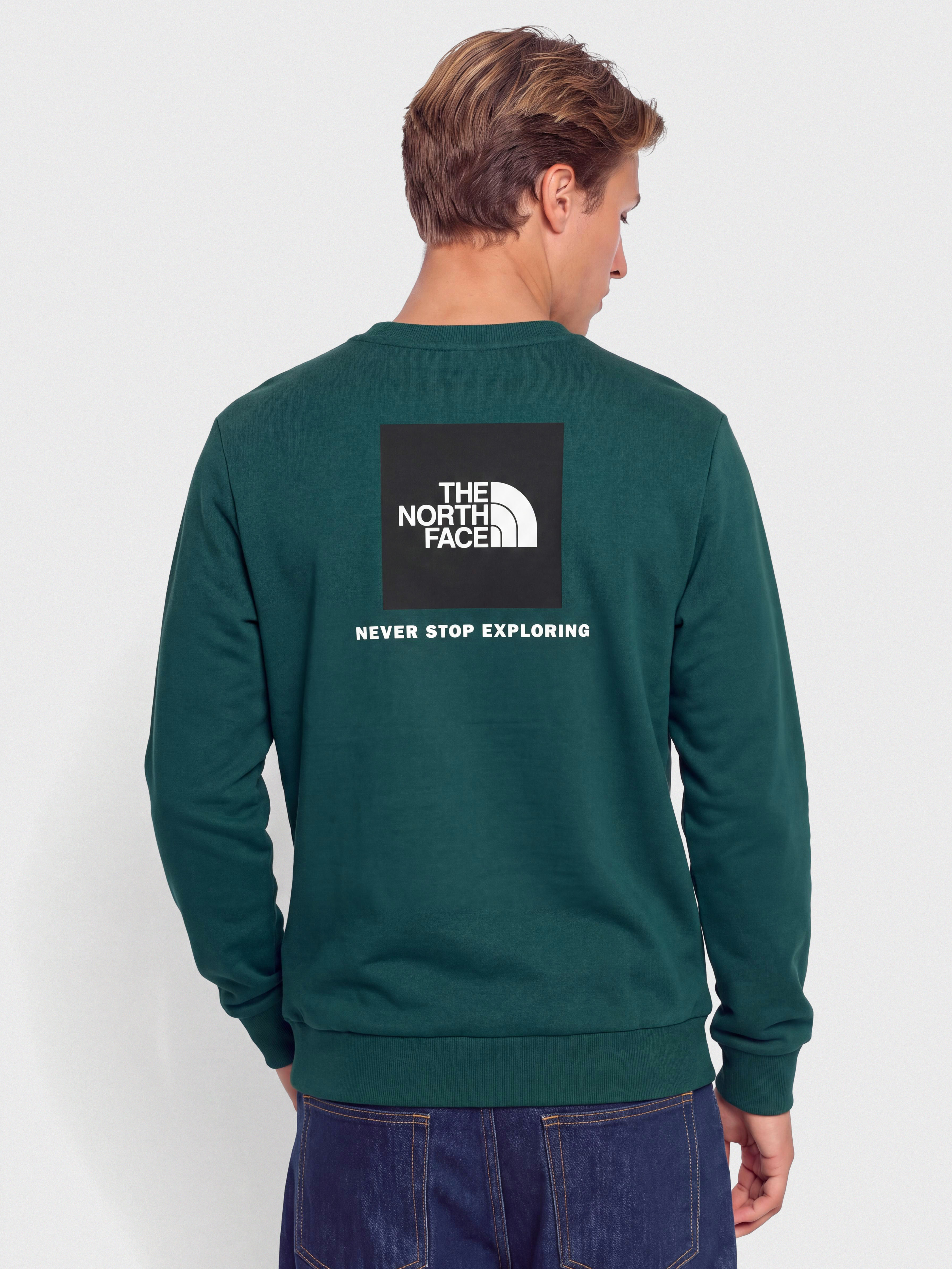 Mikina The North Face Evolution Box Nse Regular (pacific teal)
