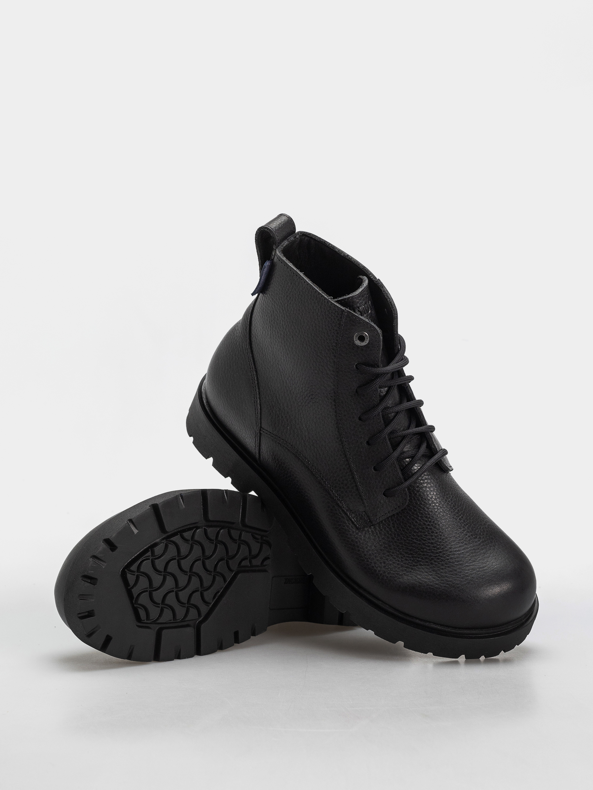 Boty Birkenstock Highwood Mid Waterproof Leather Regular (black)