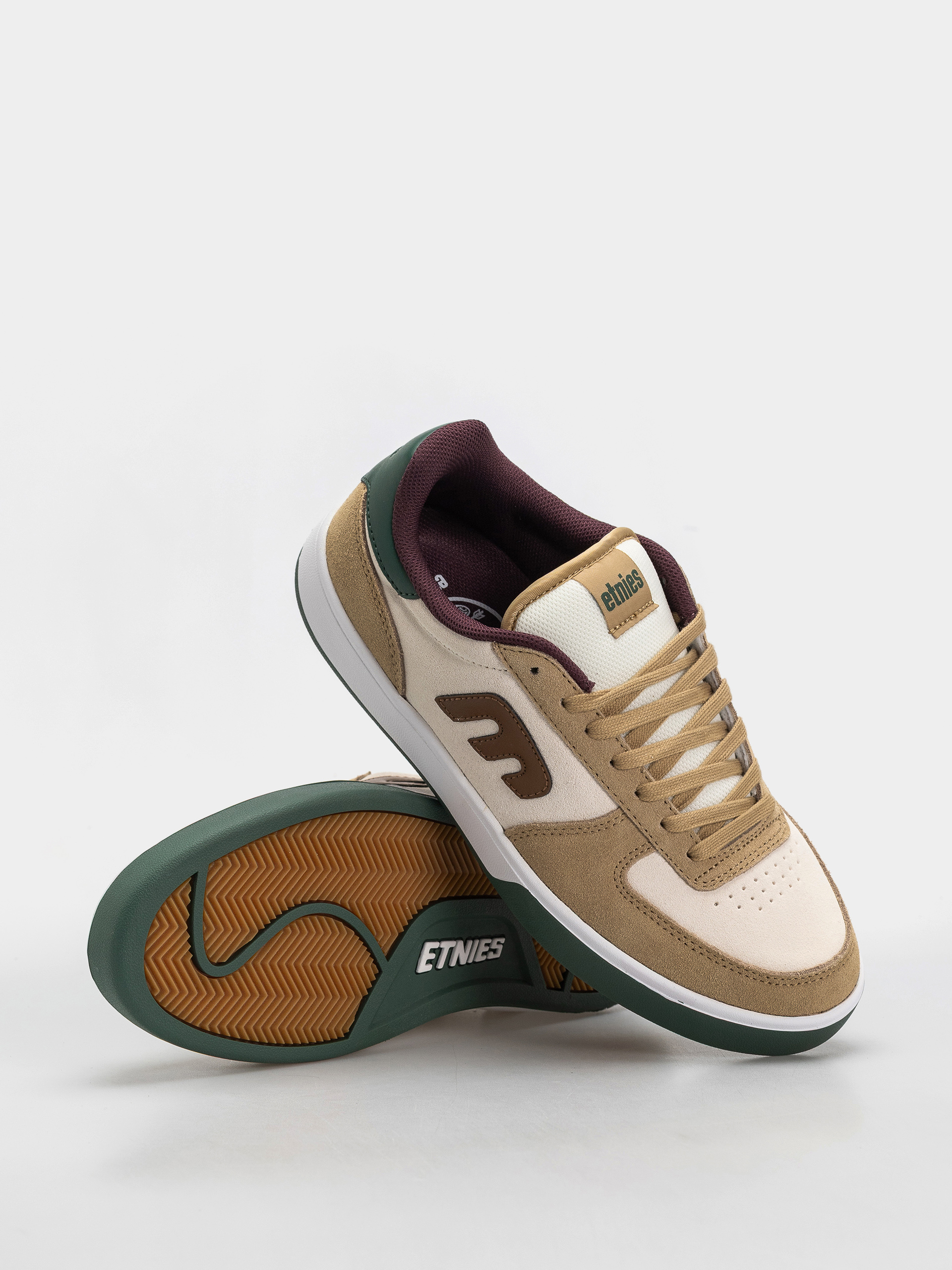 Boty Etnies Emerson X Skate Wild (tan/green)