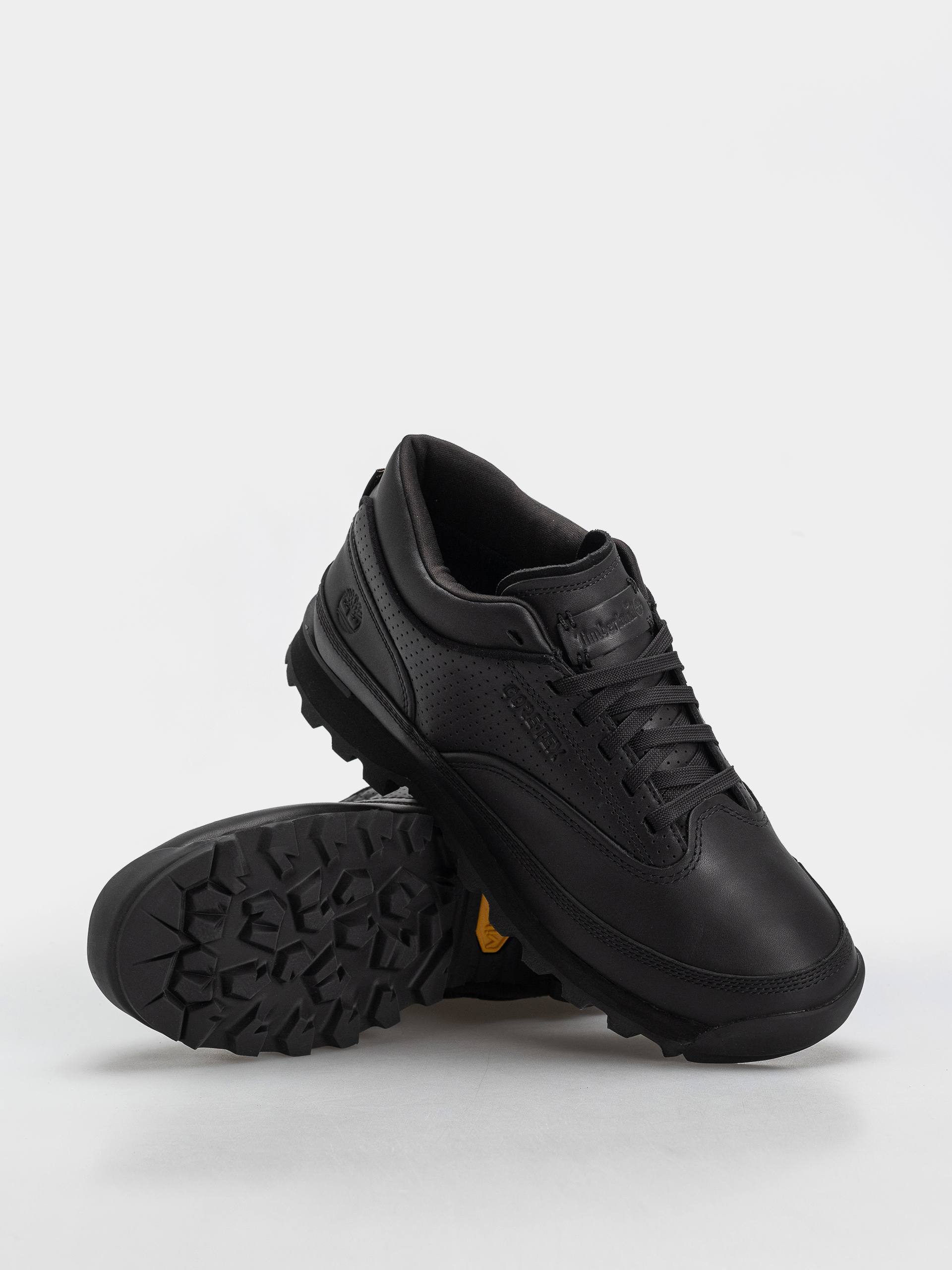 Zimní boty Timberland Euro Hiker Low Lace Gtx (black full grain w blue)