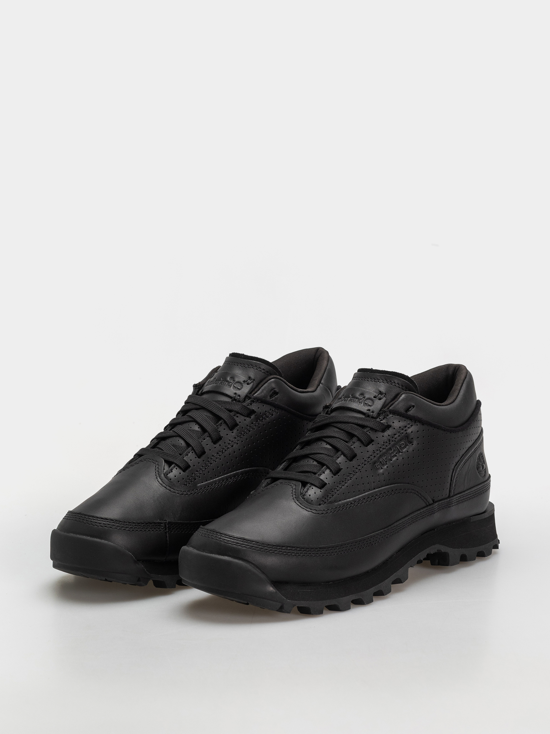 Zimní boty Timberland Euro Hiker Low Lace Gtx (black full grain w blue)