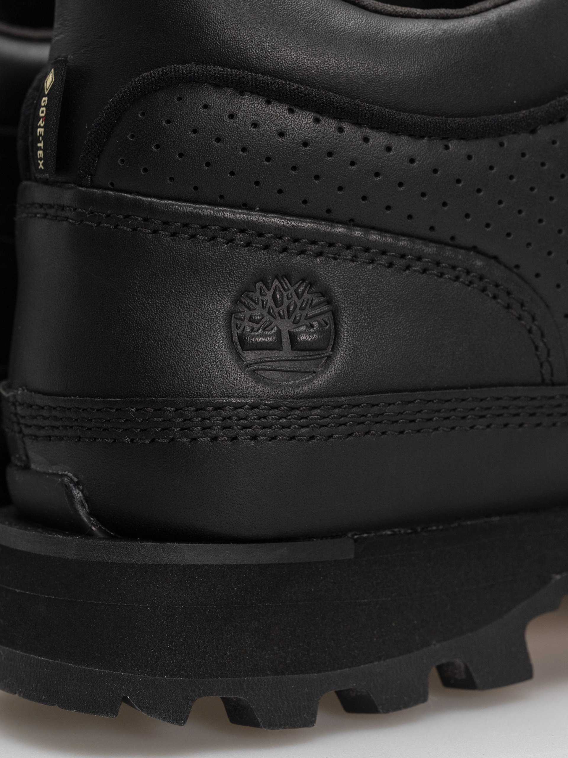Zimní boty Timberland Euro Hiker Low Lace Gtx (black full grain w blue)