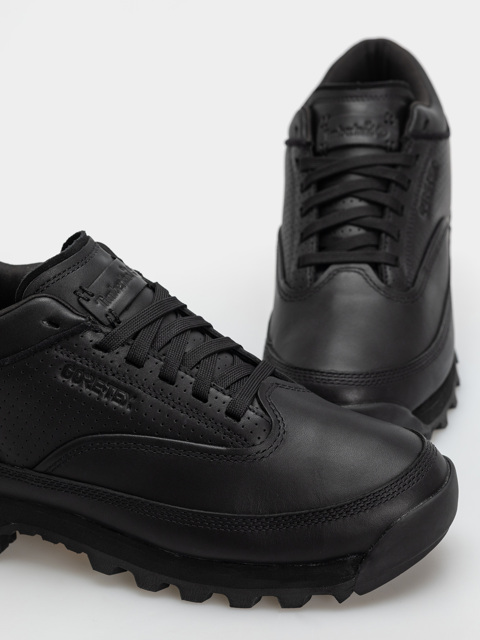 Zimní boty Timberland Euro Hiker Low Lace Gtx (black full grain w blue)