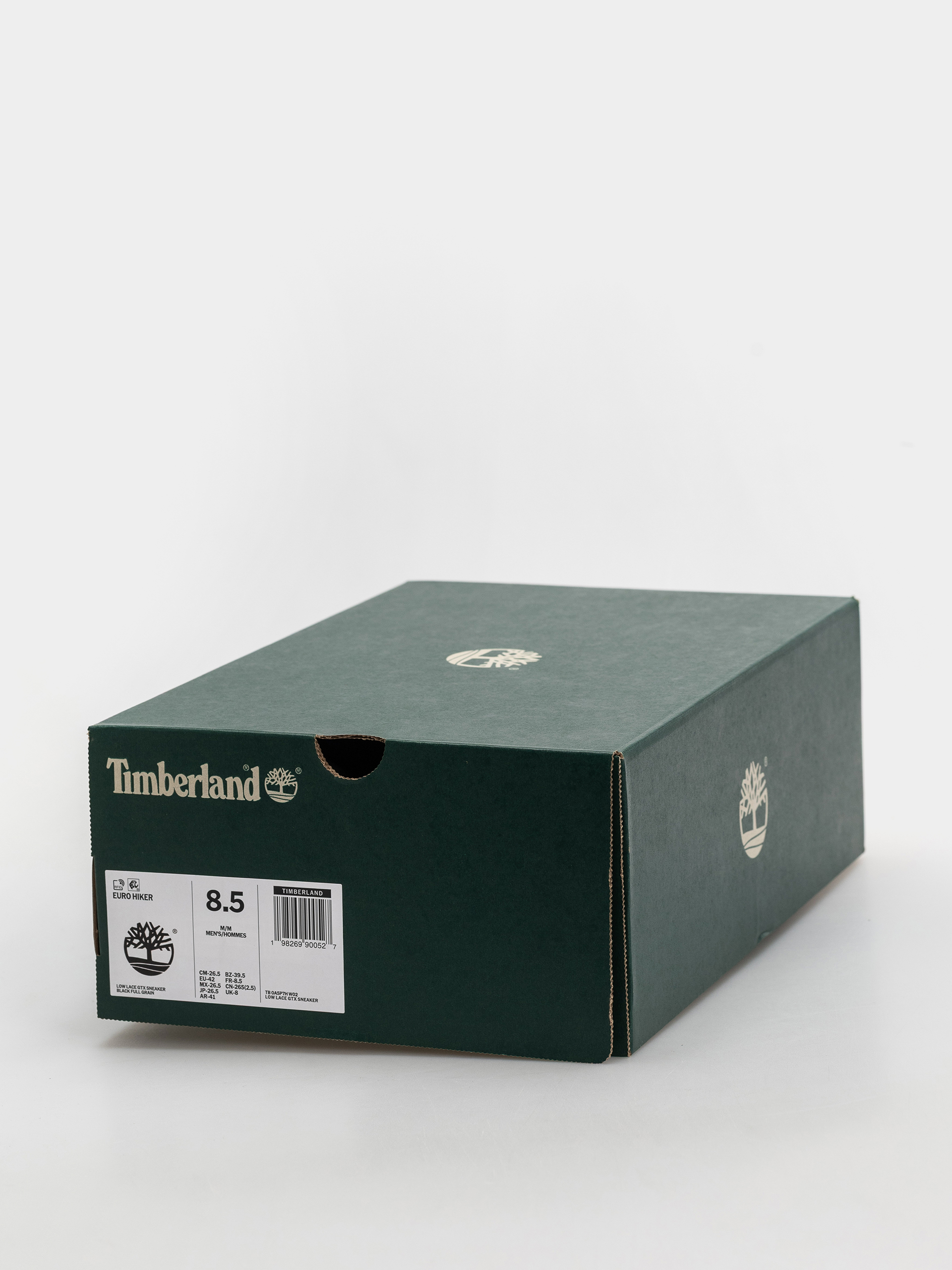 Zimní boty Timberland Euro Hiker Low Lace Gtx (black full grain w blue)