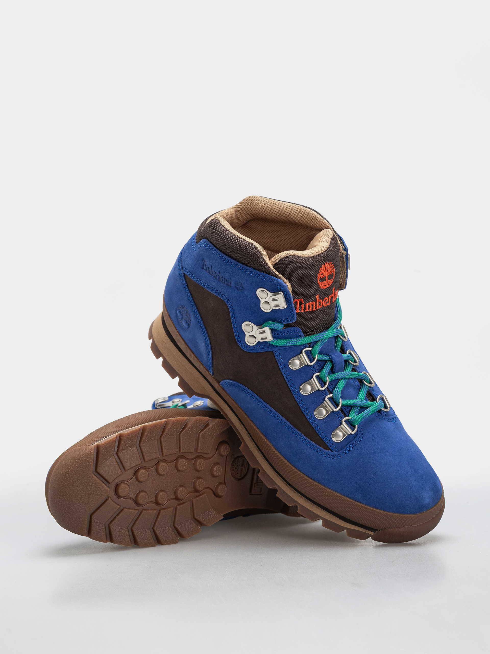 Zimní boty Timberland Euro Hiker Mid (bright blue nubuck)