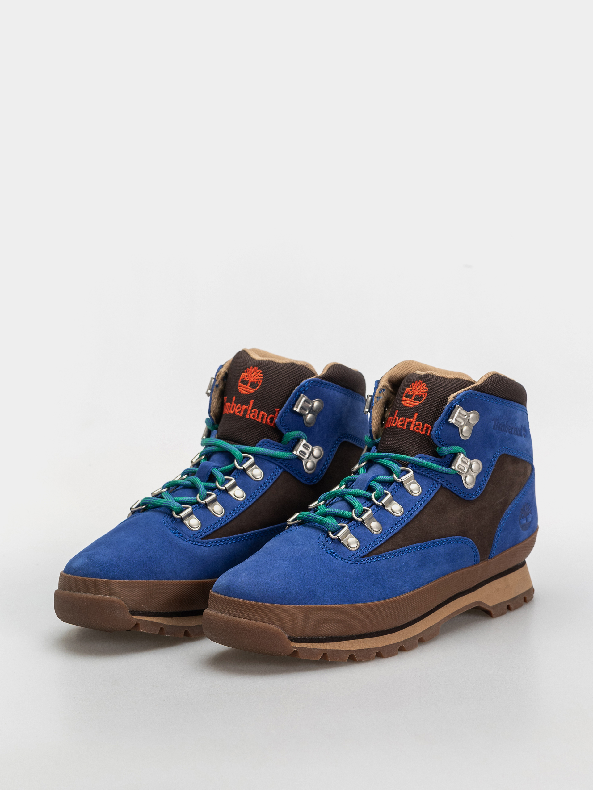 Zimní boty Timberland Euro Hiker Mid (bright blue nubuck)