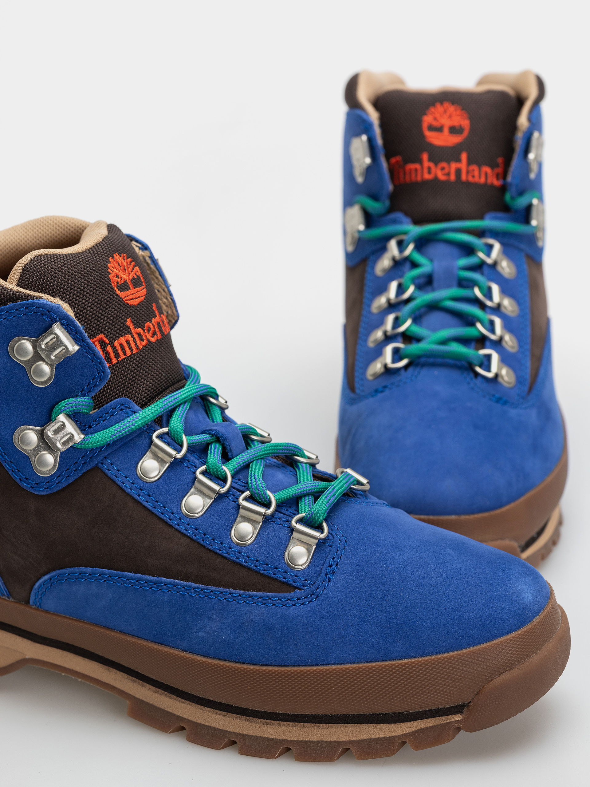 Zimní boty Timberland Euro Hiker Mid (bright blue nubuck)