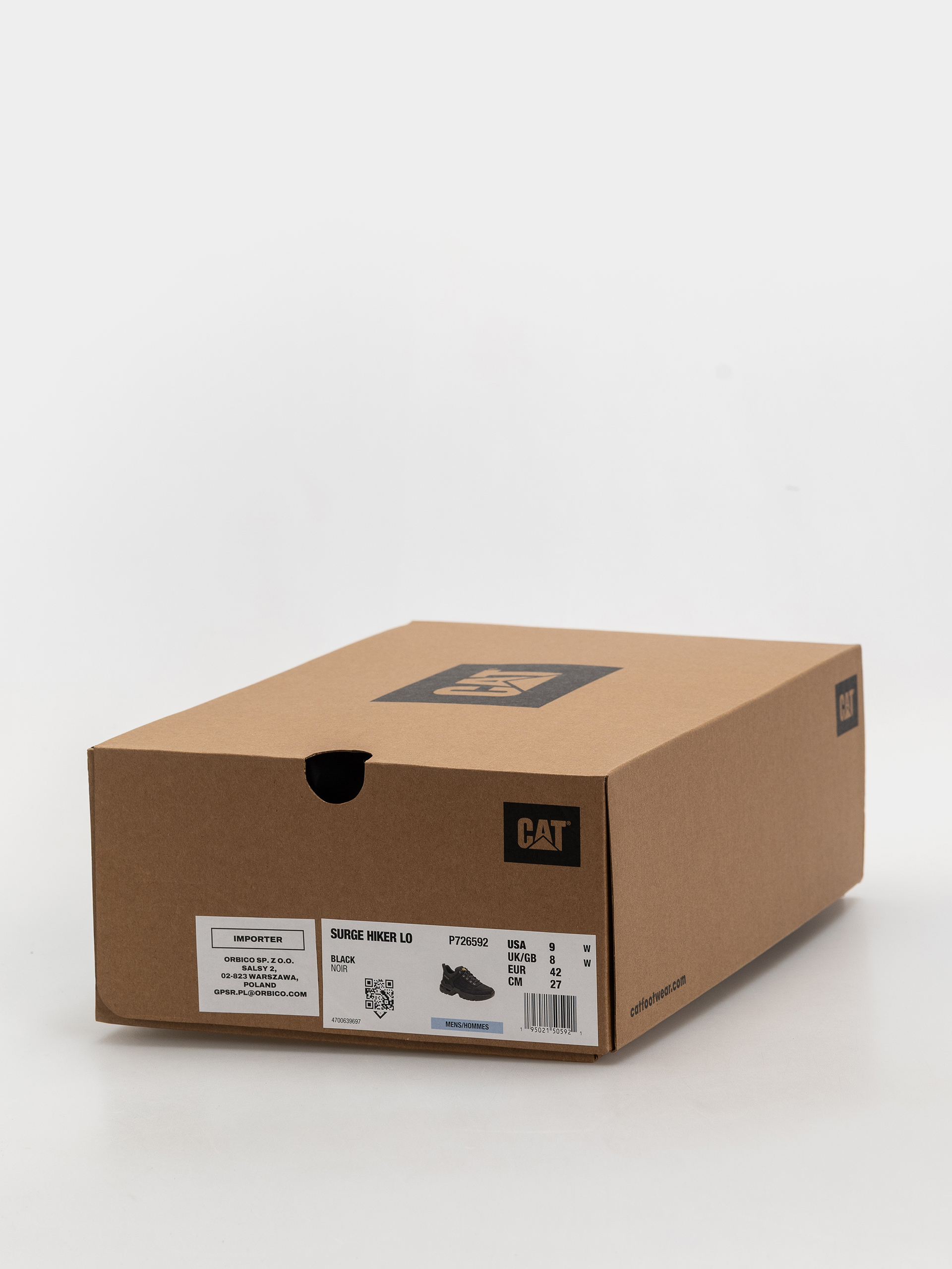 Boty Caterpillar Surge Hiker Lo (black)