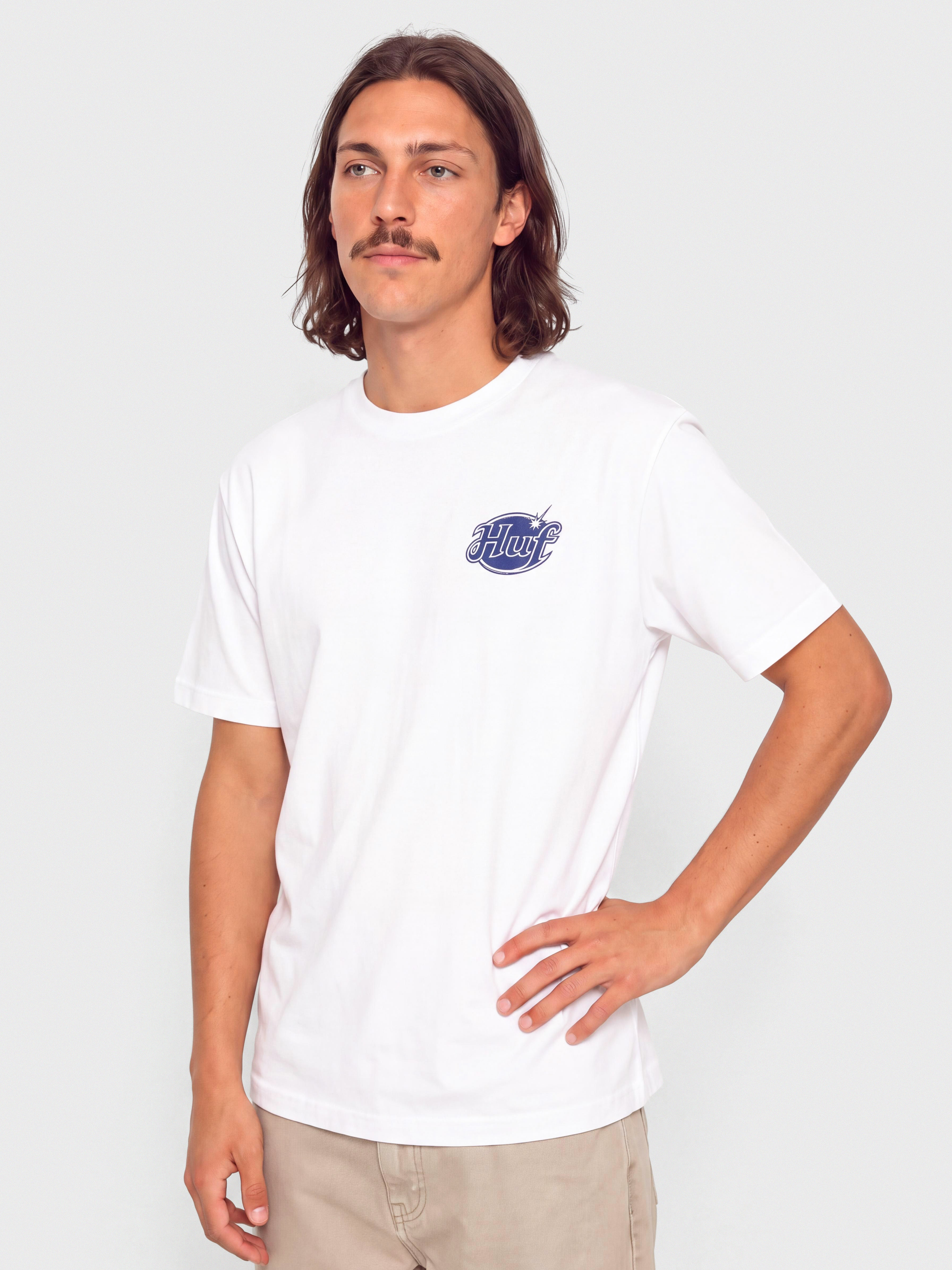 Tričko HUF Cosmic (white)