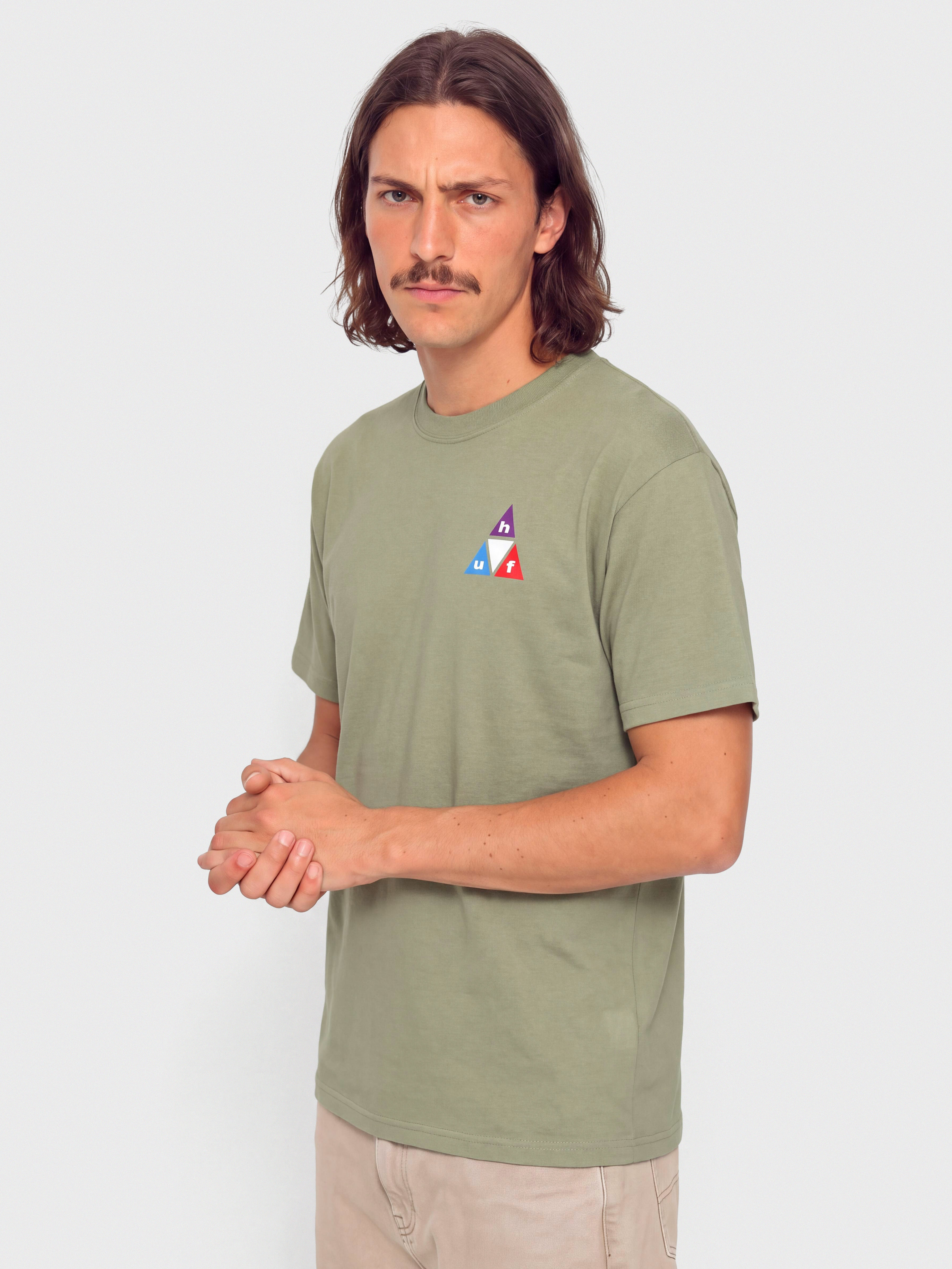 Tričko HUF Prism TT (desert green)