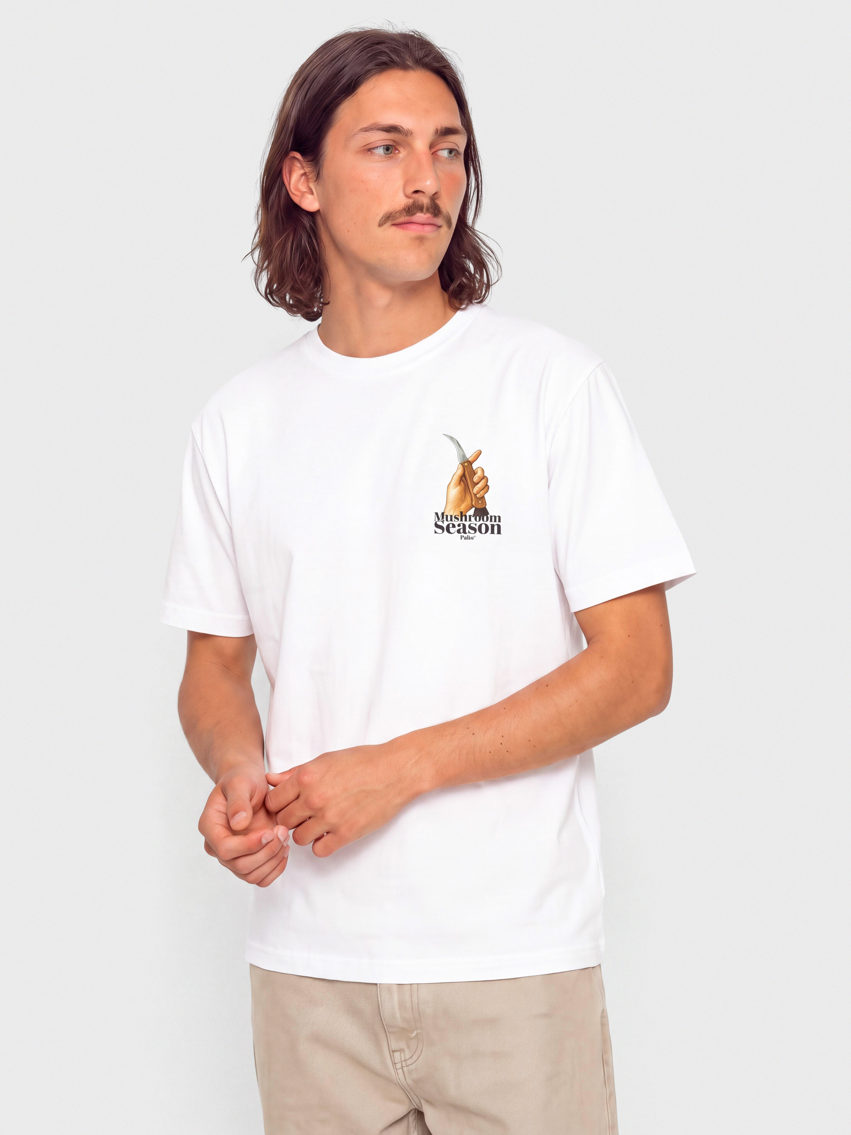 Tričko Palto Mushroom Hunter (white)