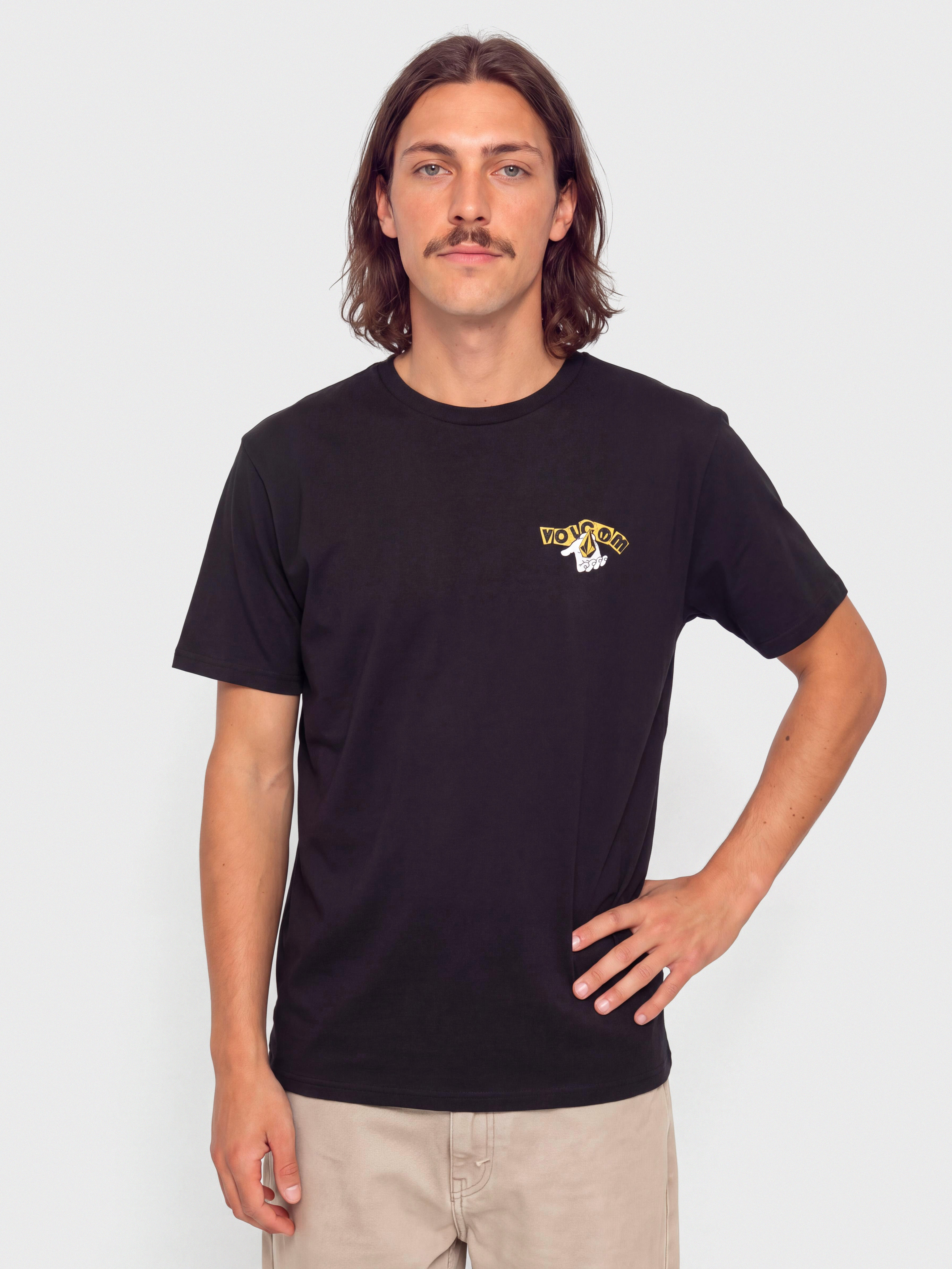 Tričko Volcom Stony Ball Bsc (black)