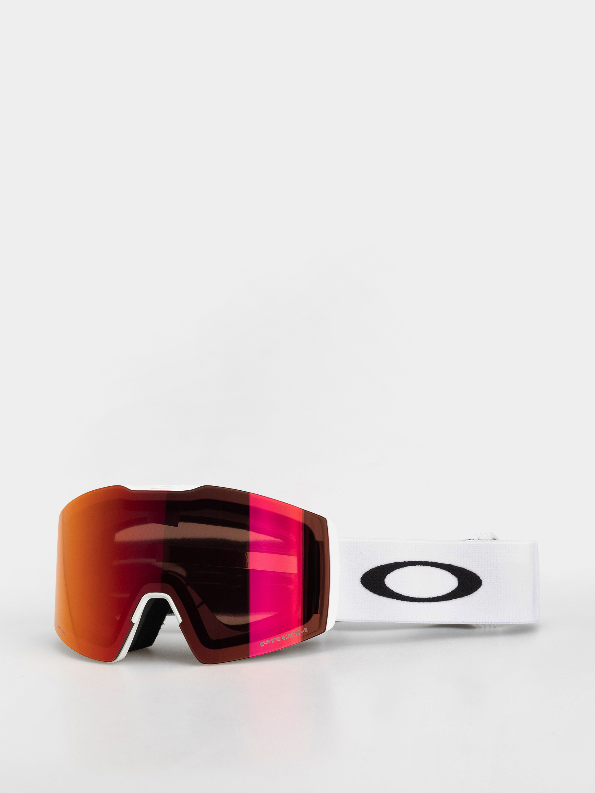 Bru00fdle na snowboard Oakley Fall Line L (matte white/prizm snow torch iridium)