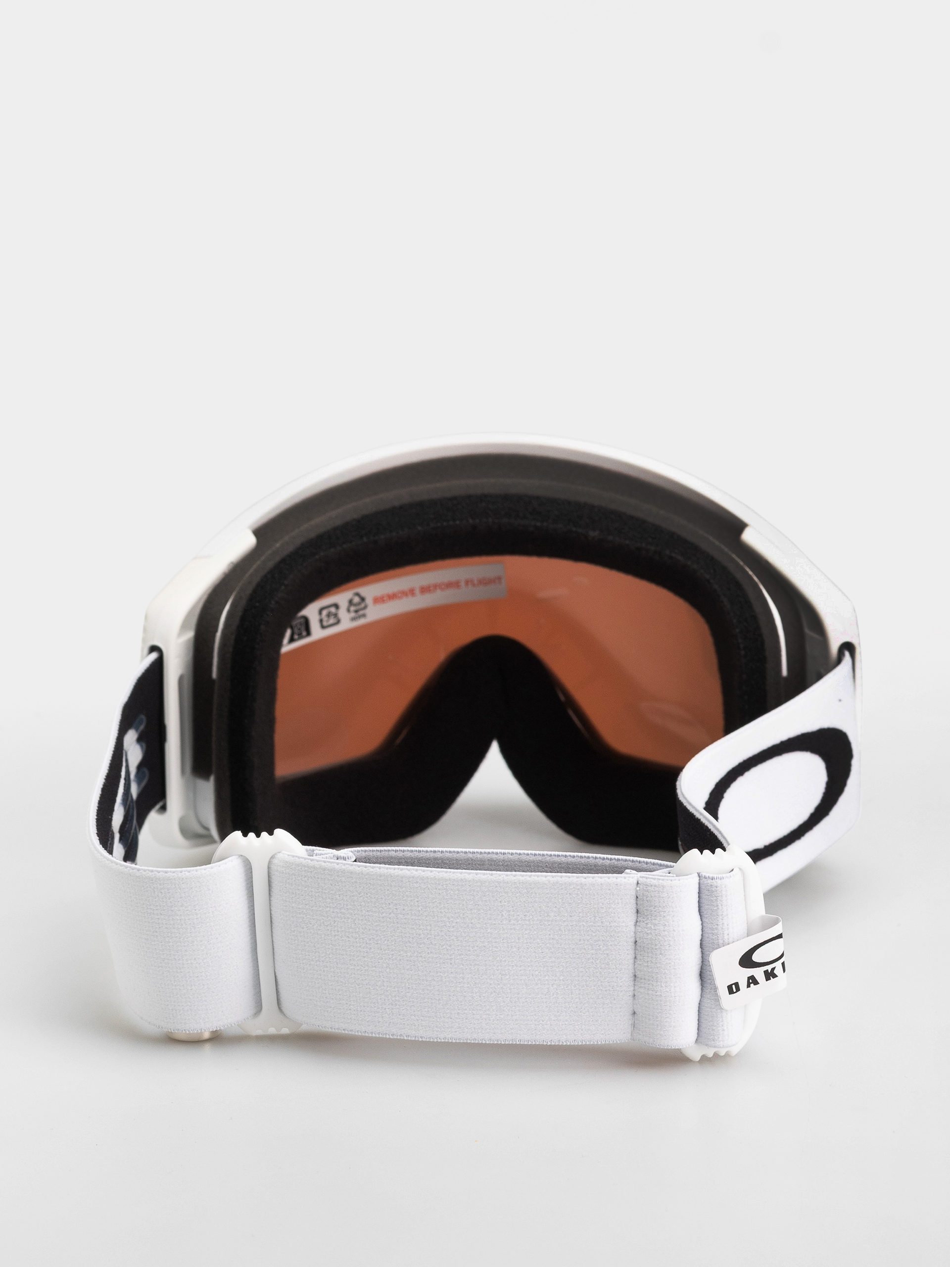 Brýle na snowboard Oakley Flight Tracker M (matte white/prizm snow sapphire irid)