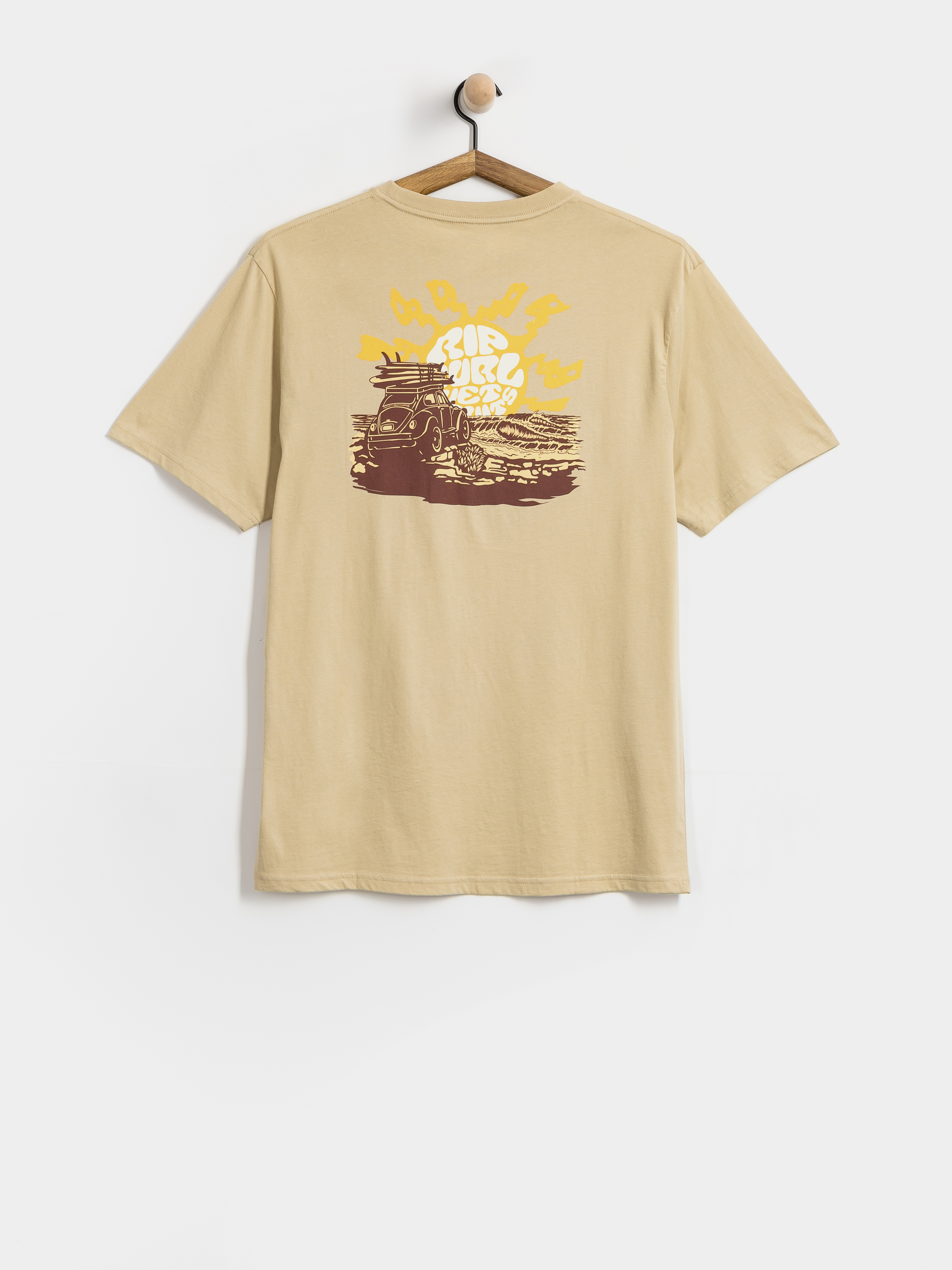 Tričko Rip Curl Surf Trip (khaki sand)