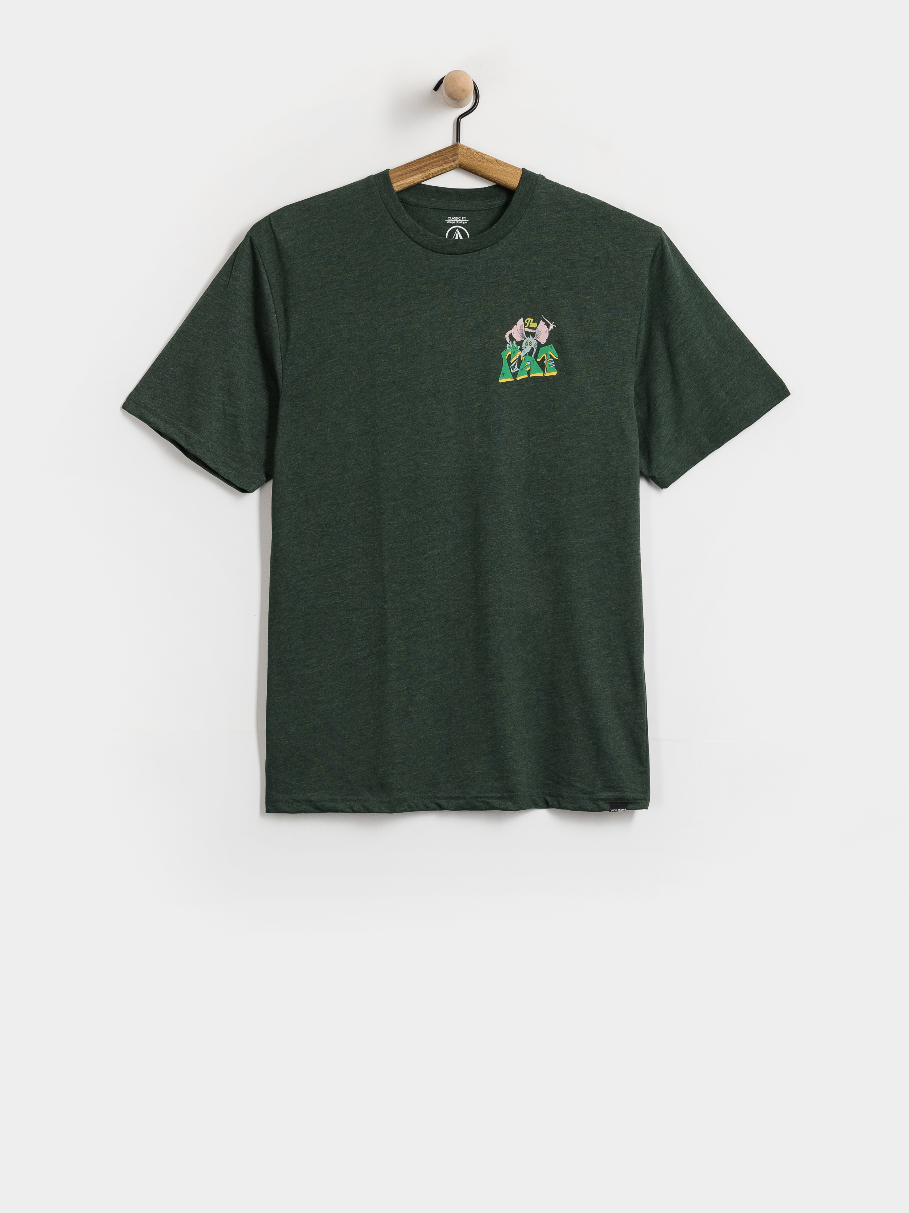 Tričko Volcom Tipsy Rat Hth (scarab)