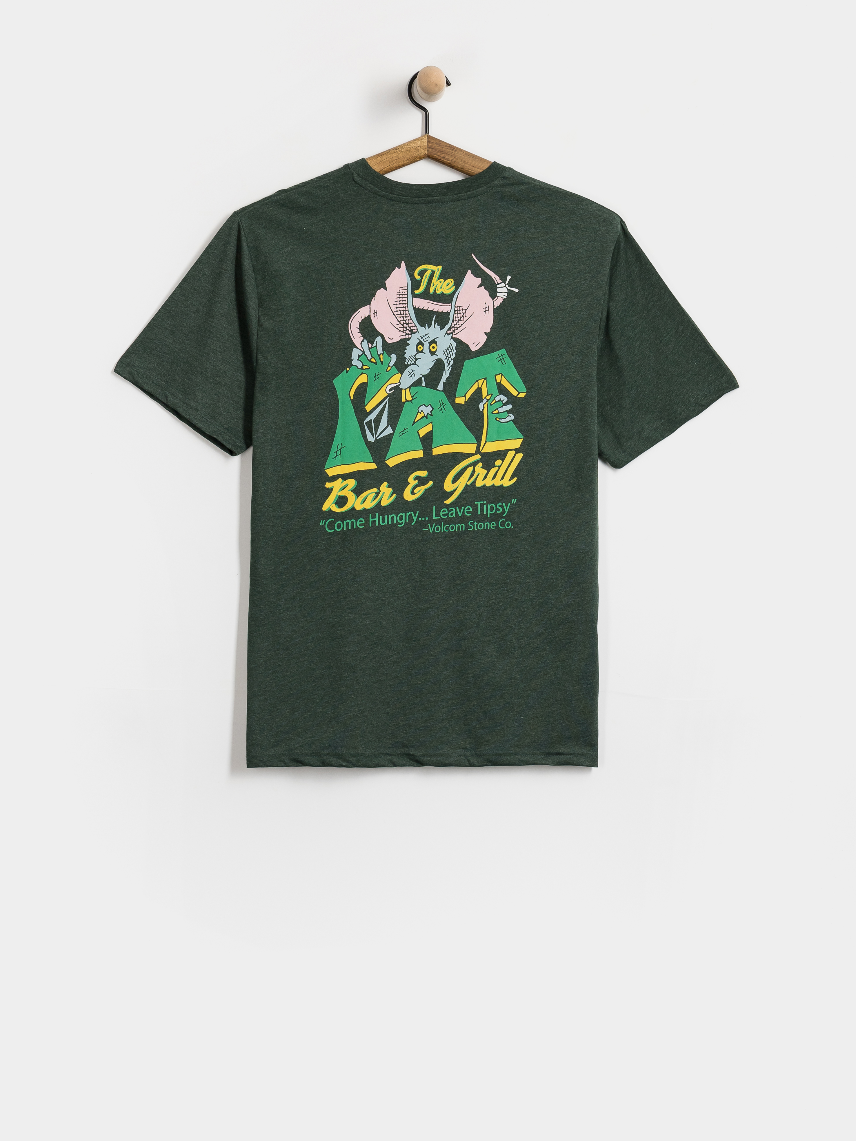 Tričko Volcom Tipsy Rat Hth (scarab)