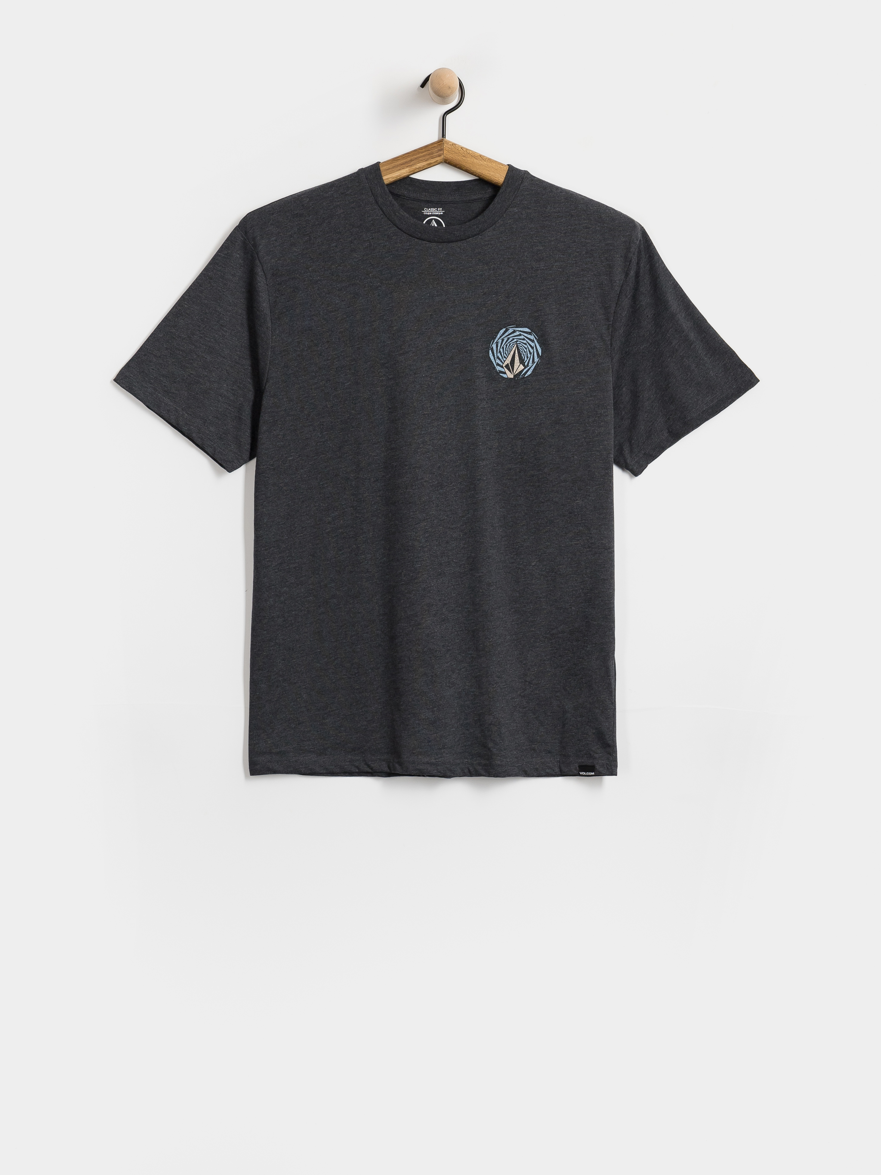 Tričko Volcom Ringstone Hth (heather black)