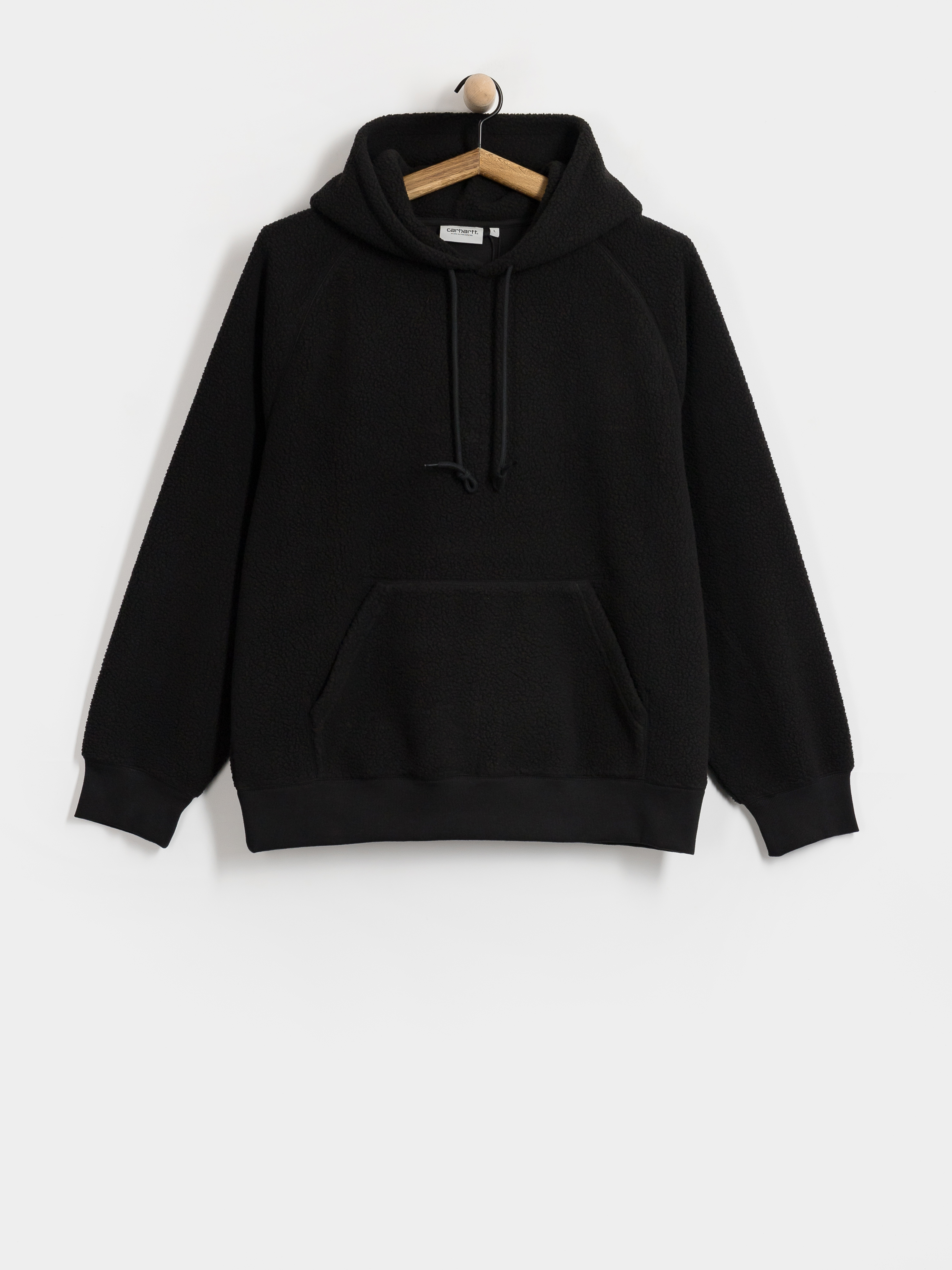 Pánský Fleecová mikina Carhartt WIP Hooded Limn C (black)