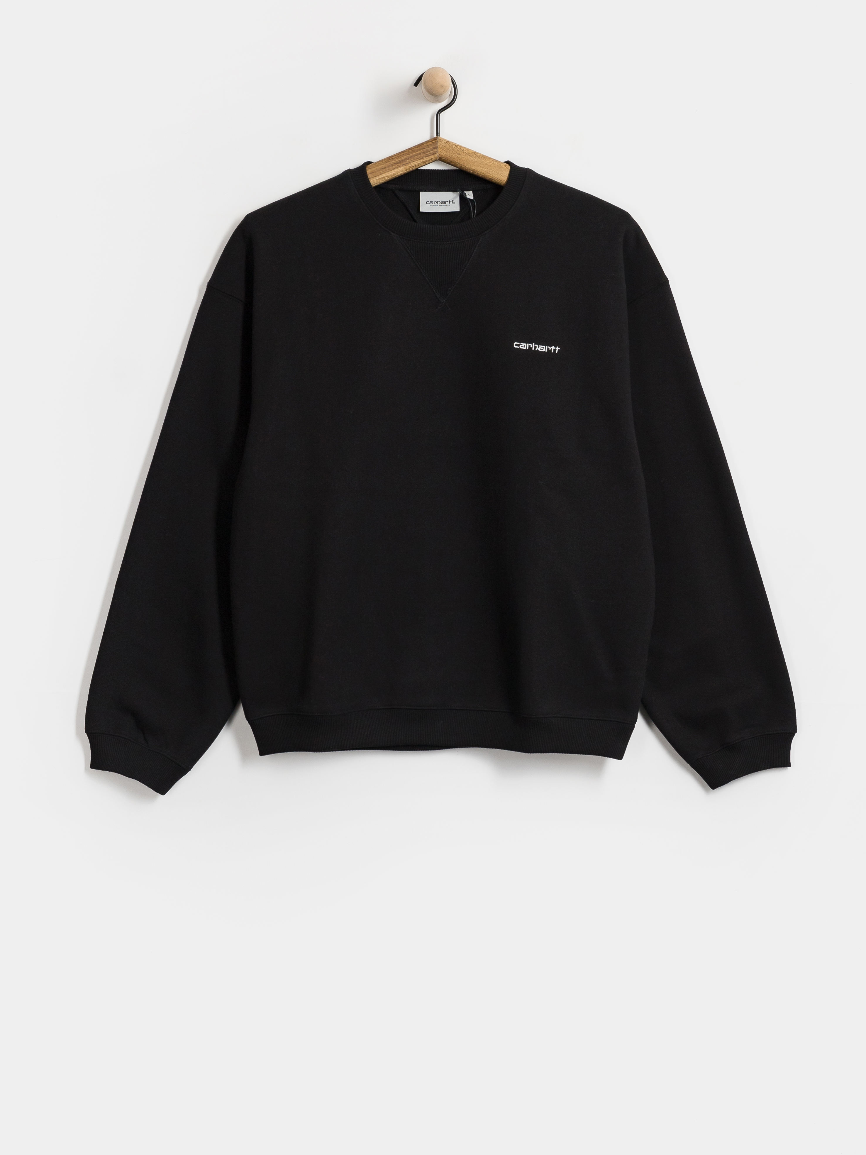 Mikina Carhartt WIP Ebbert (black/white)